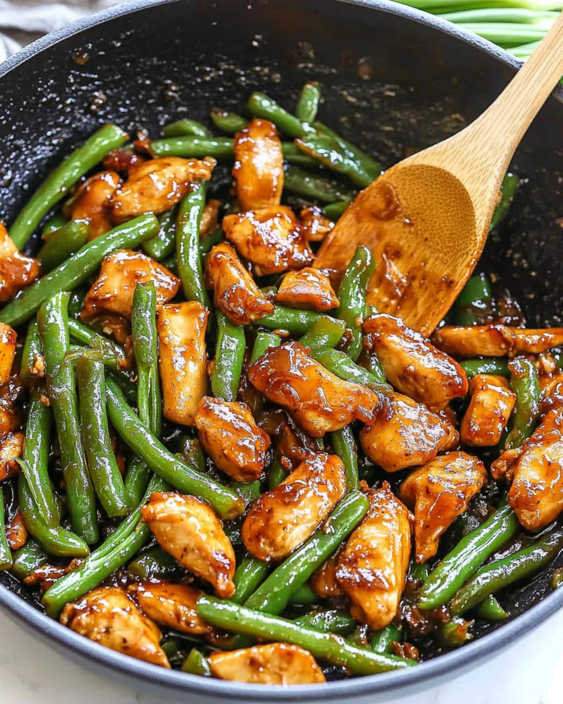 Chicken Green Bean Stir Fry Recipe