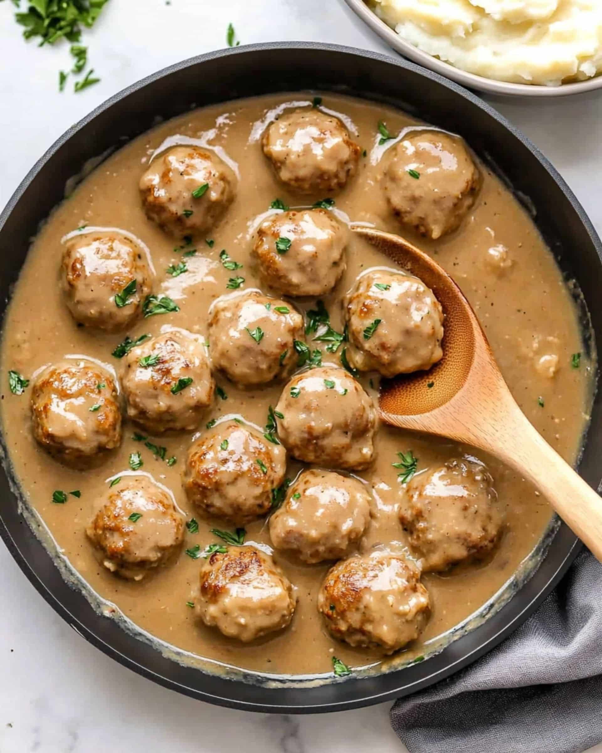 Chicken Swedish Meatballs Recipe