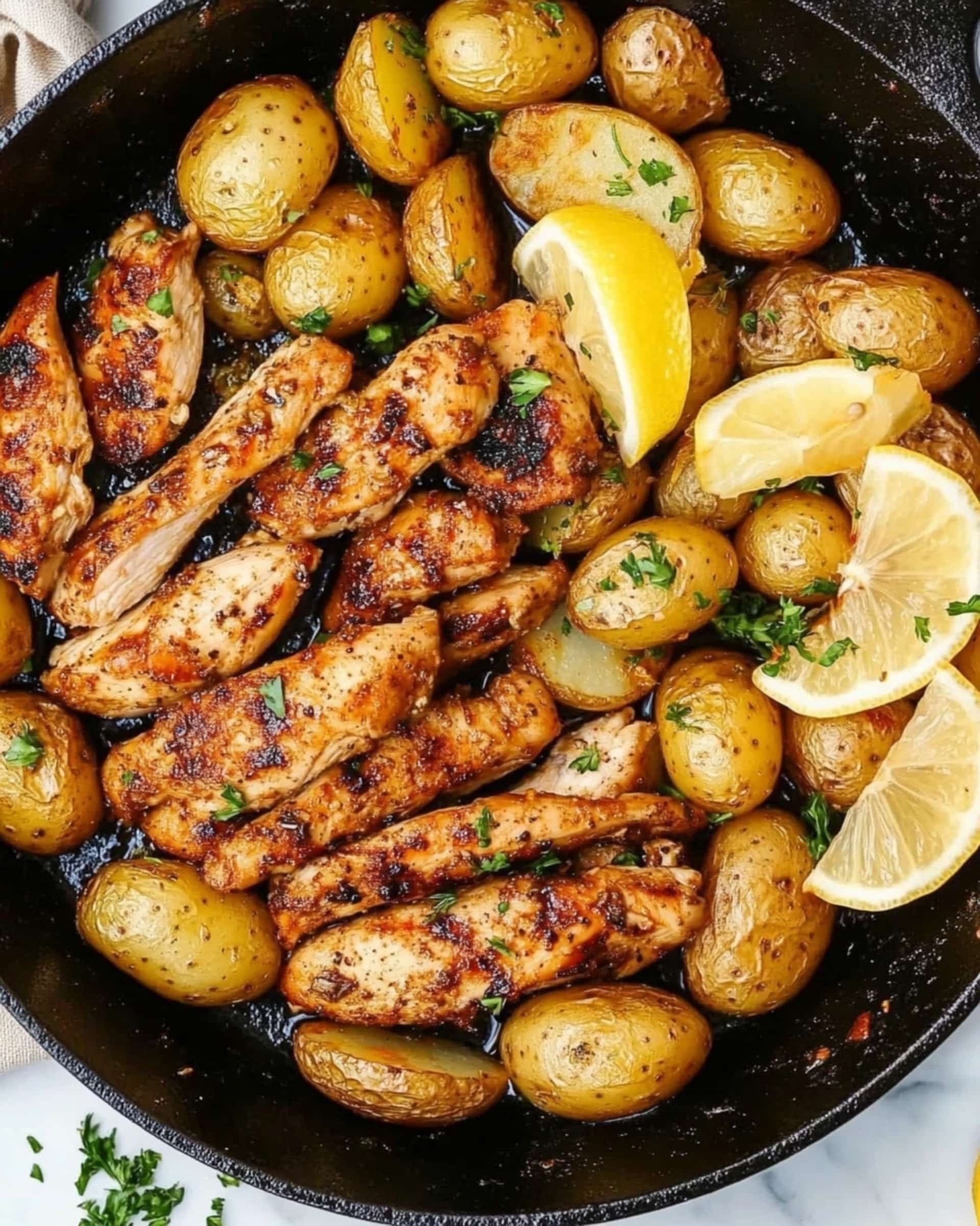 Chicken and Potato Skillet Recipe