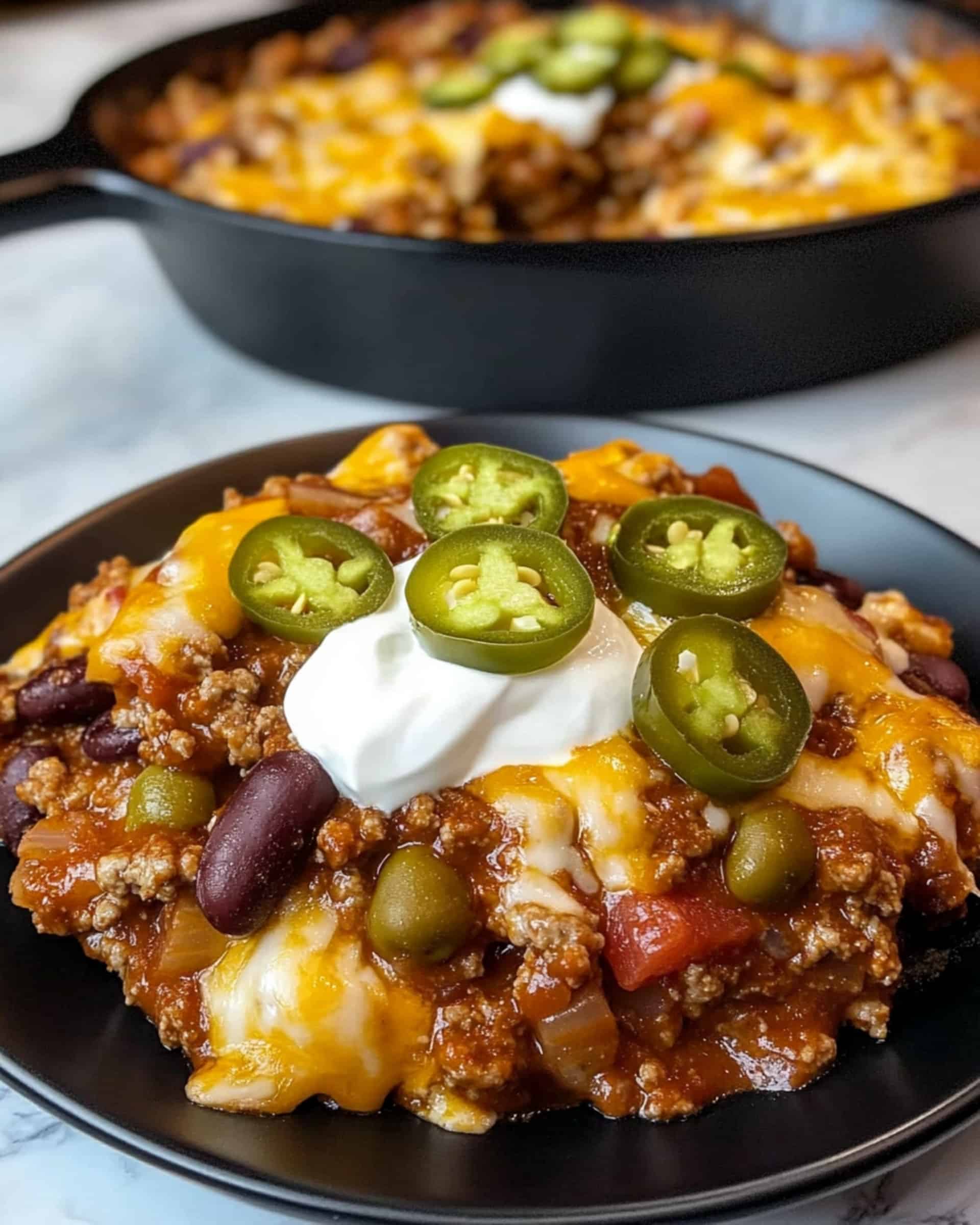 Chili Rice Skillet Meal Recipe