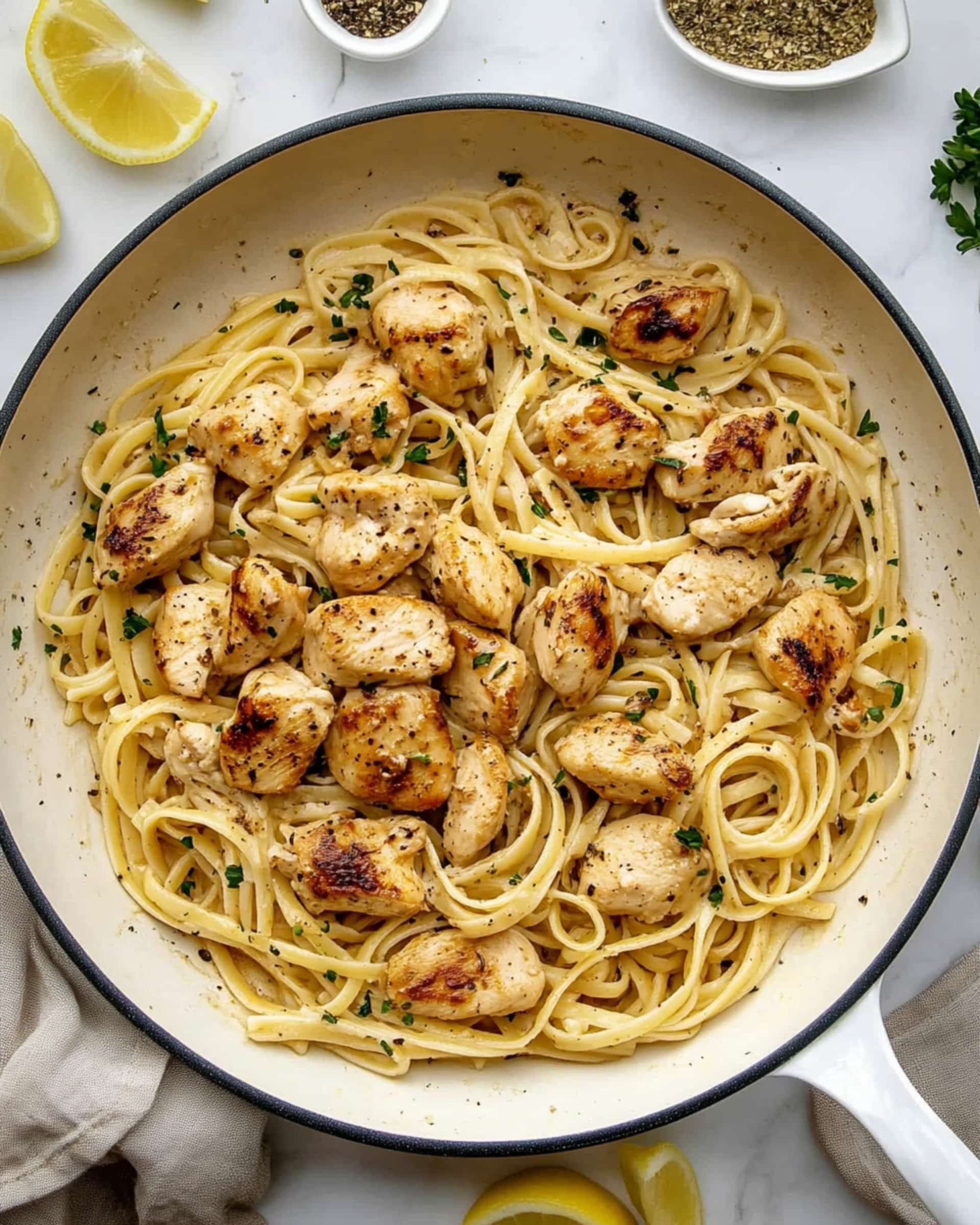 Cowboy Butter Chicken Linguine Recipe