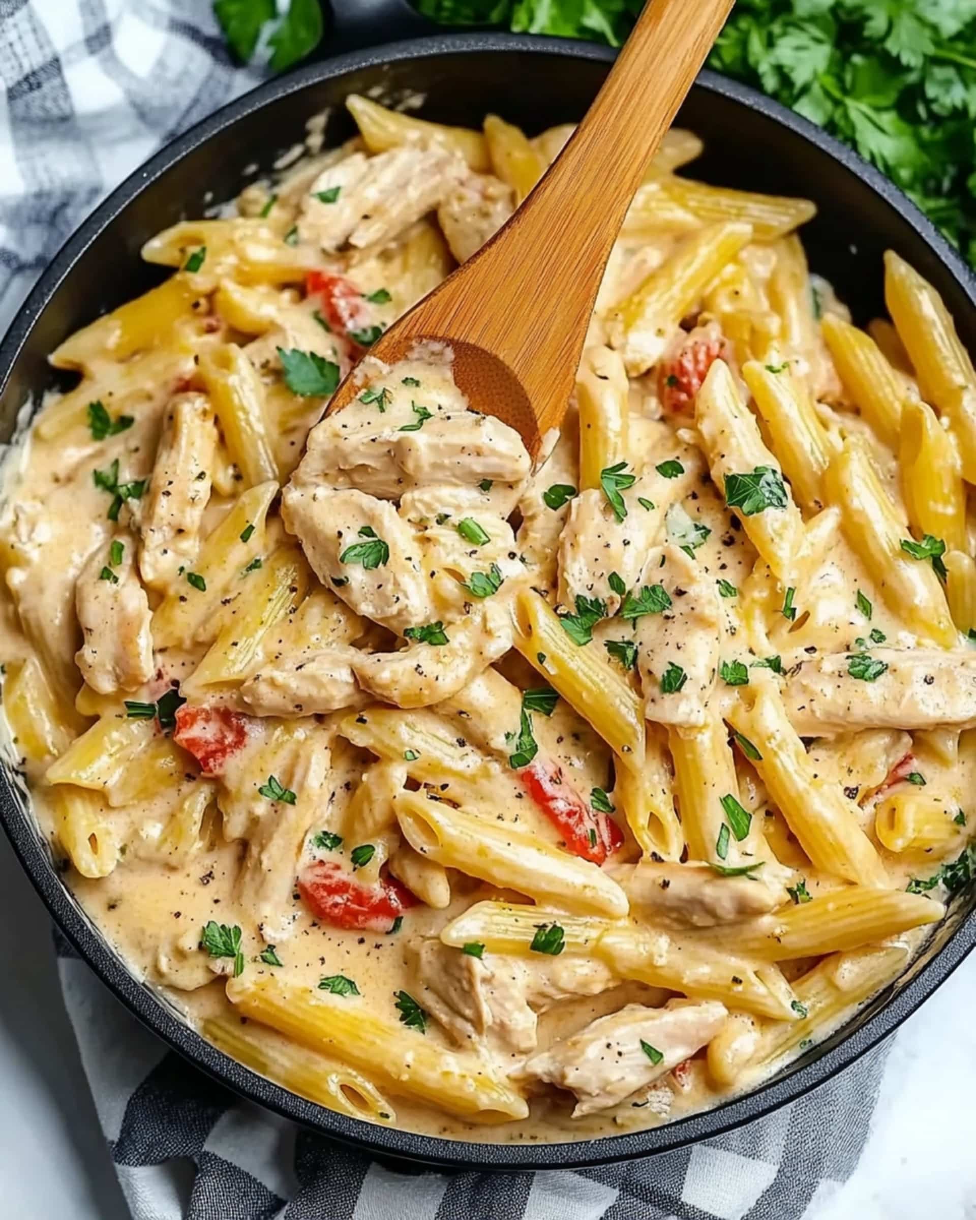 Crack Chicken Penne Recipe