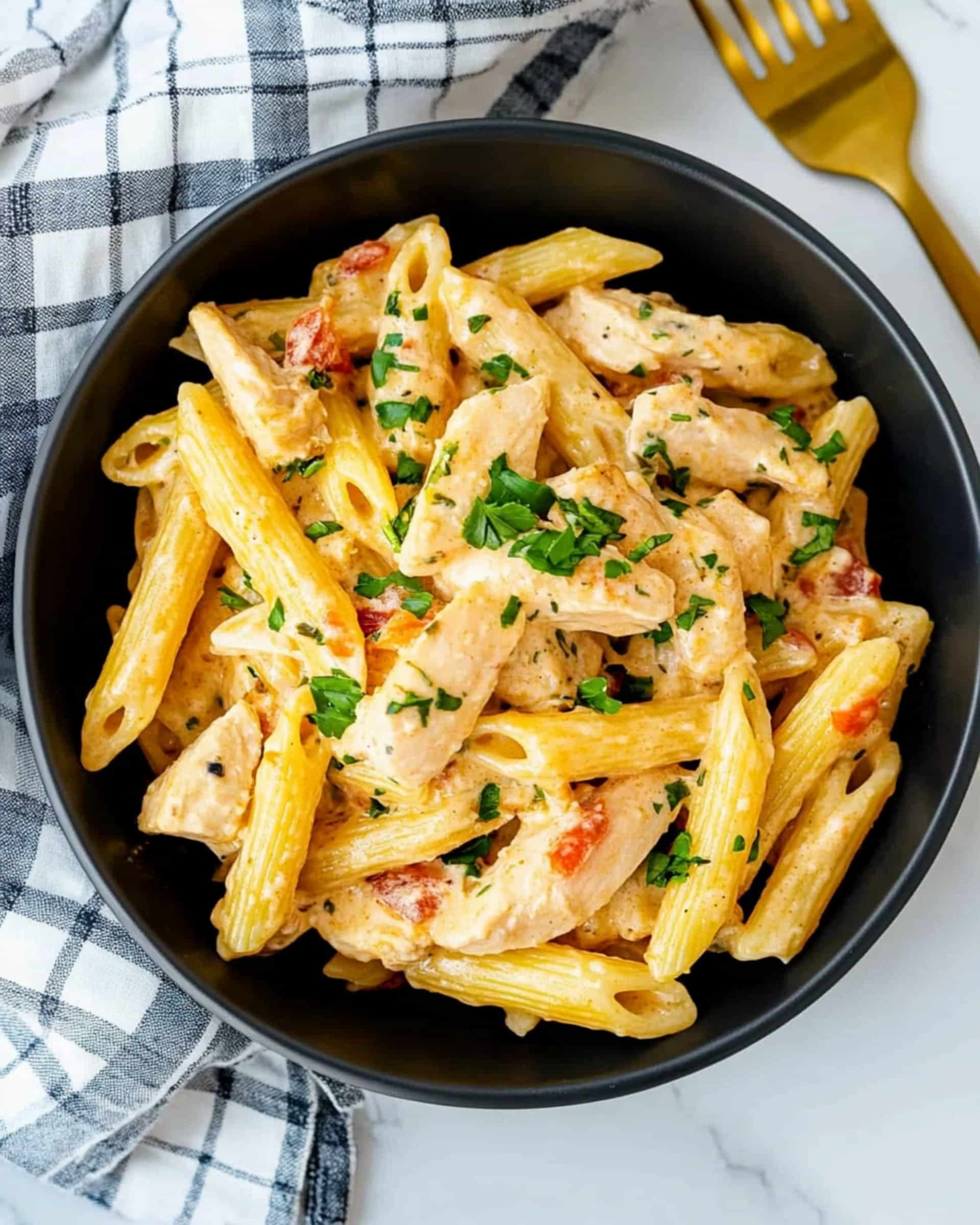 Crack Chicken Penne Recipe