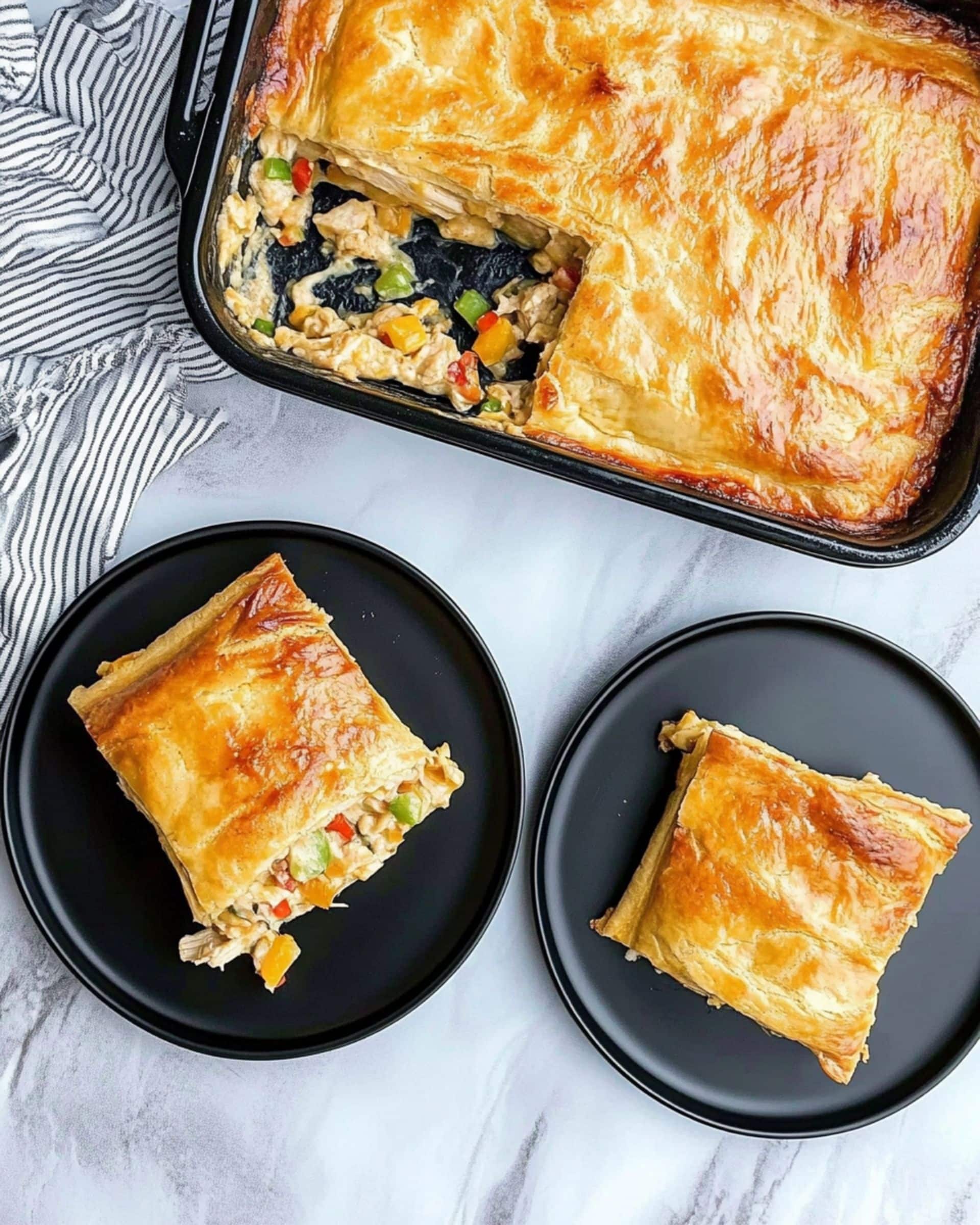 Crack Chicken Pot Pie (with Crescent Rolls) Recipe