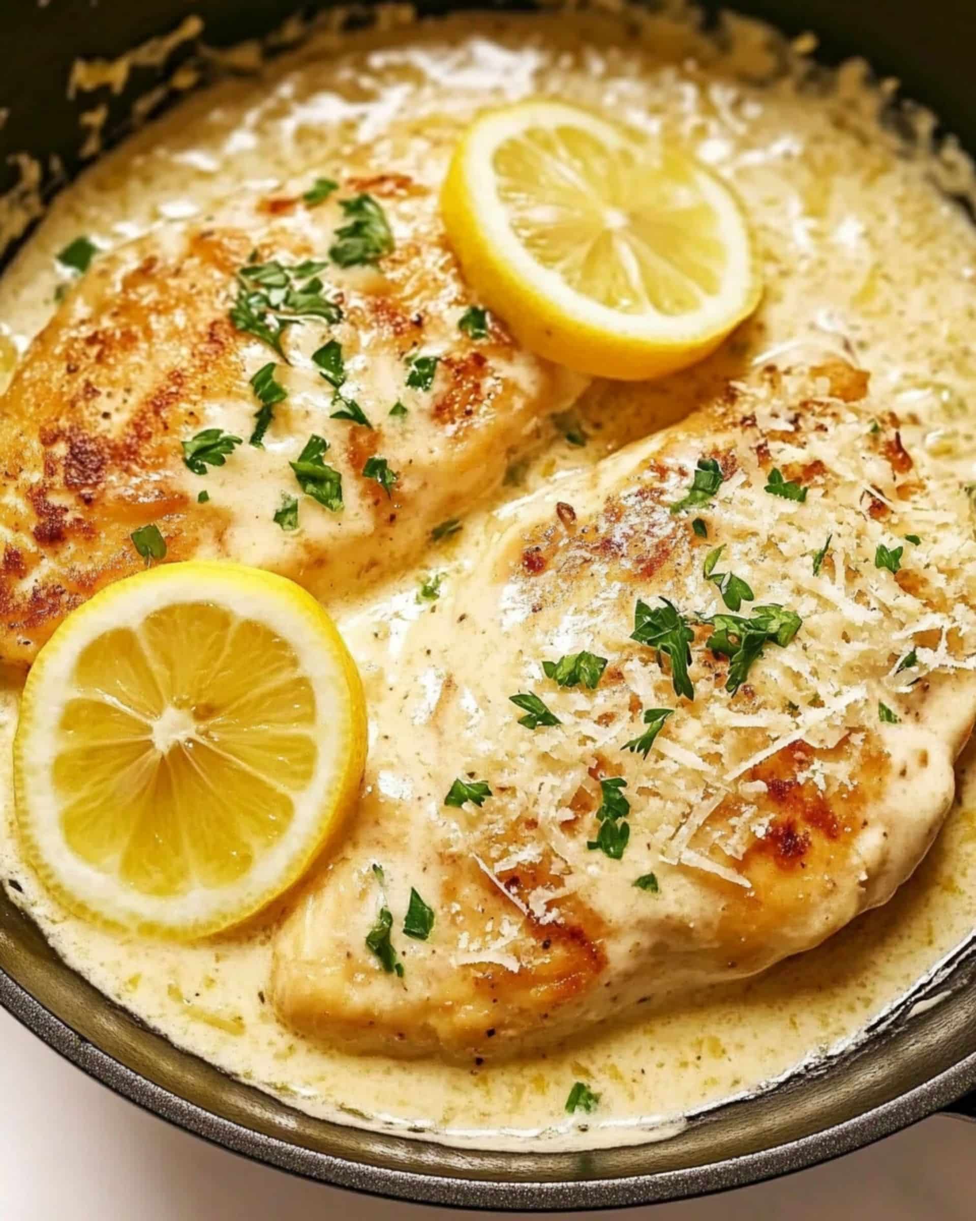 Creamy Lemon Chicken Recipe (20 Minutes!)