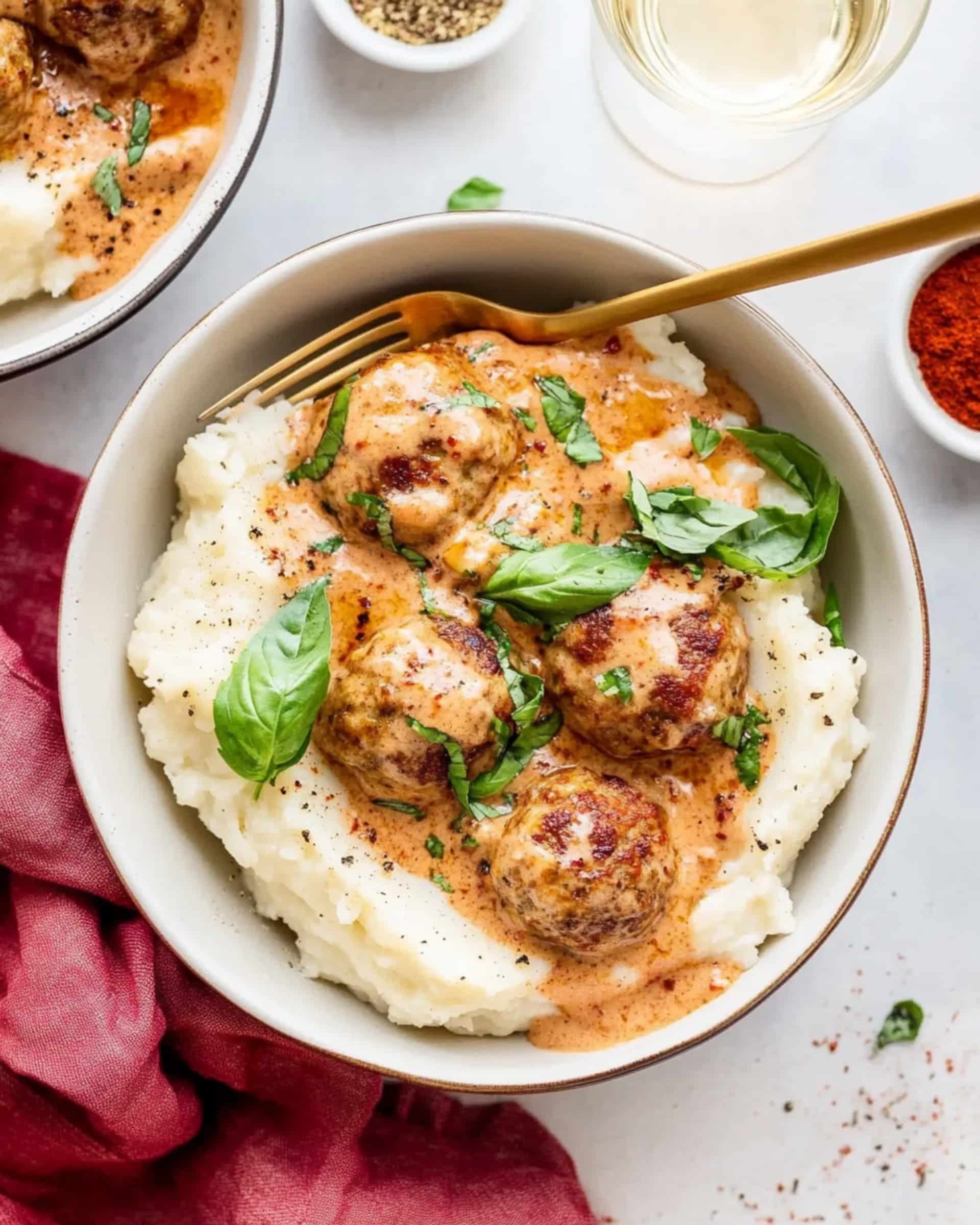 Creamy Marry Me Chicken Meatballs Recipe