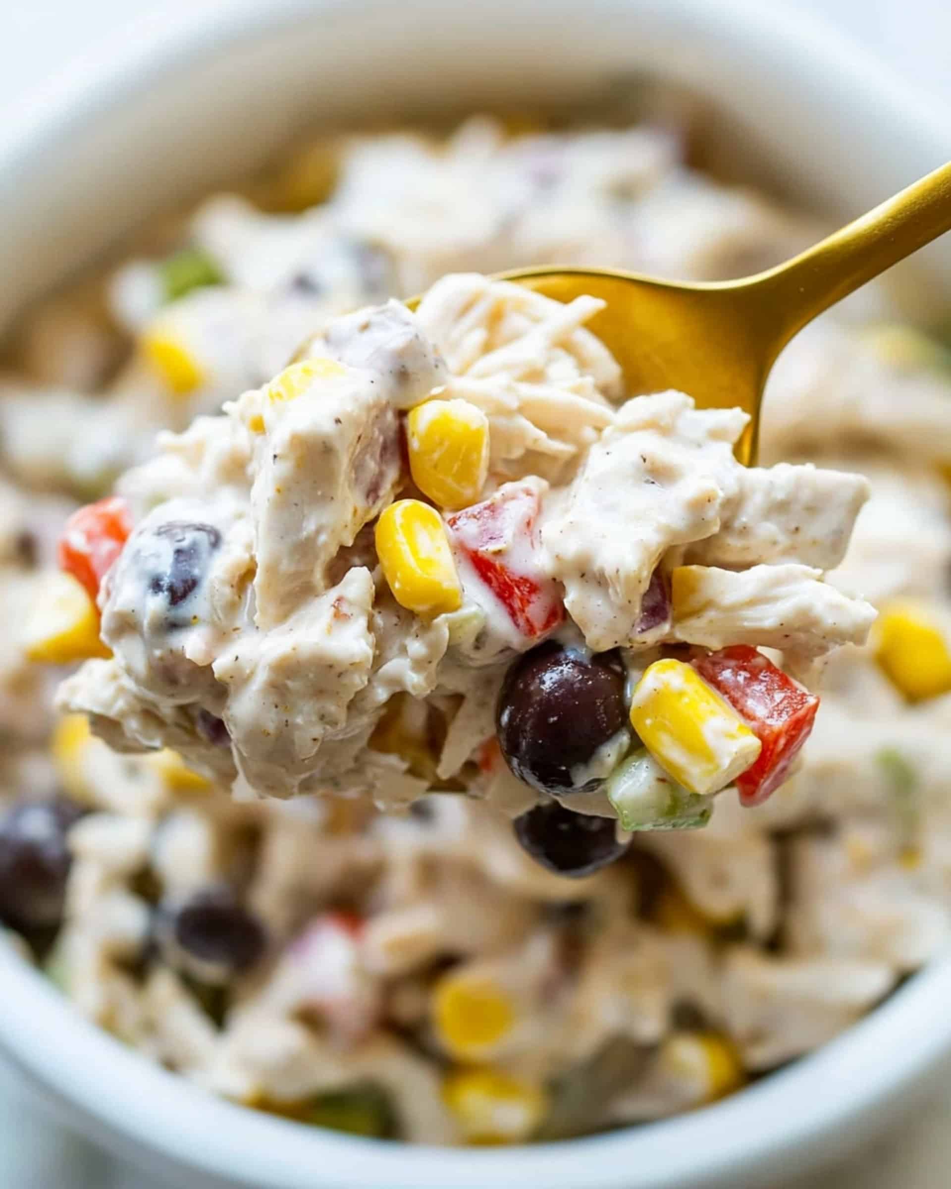 Creamy Southwest Chicken Salad Recipe