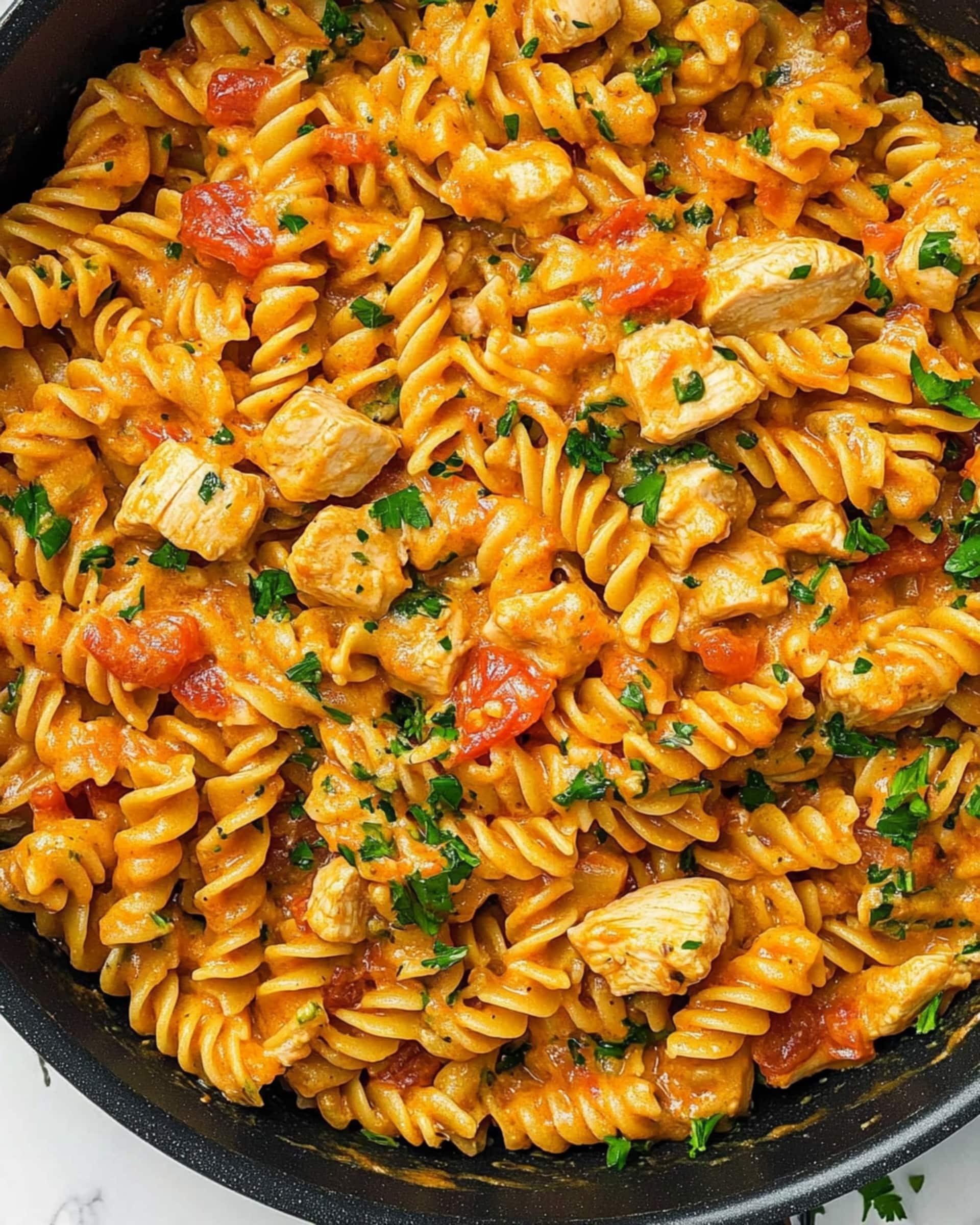 Creamy Tomato Chicken Pasta Recipe