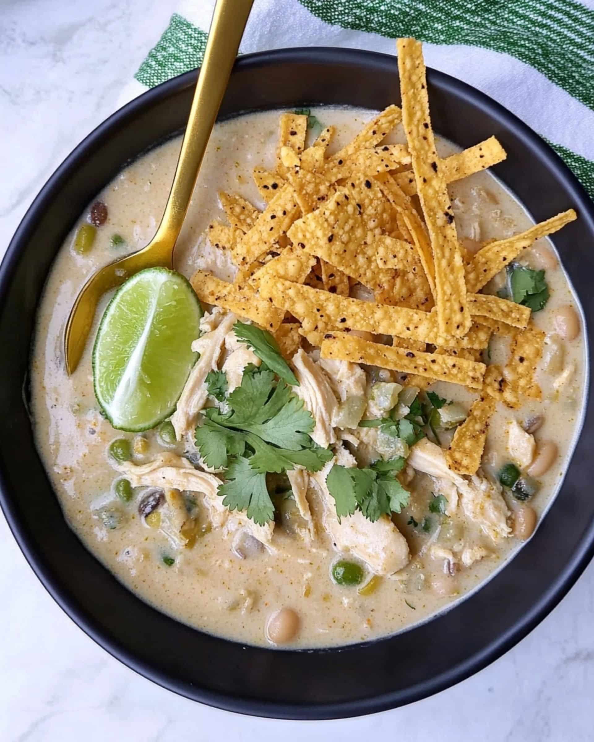 Creamy White Chicken Chili Recipe