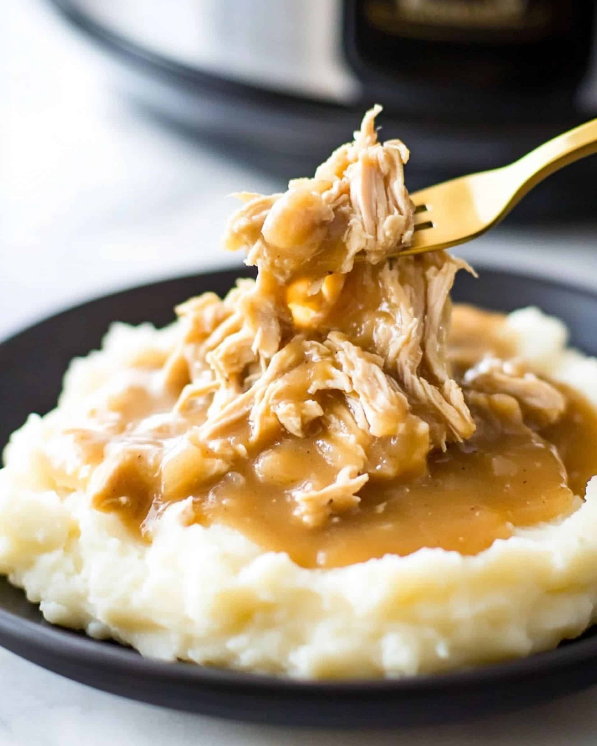 Crock Pot Chicken and Gravy Recipe