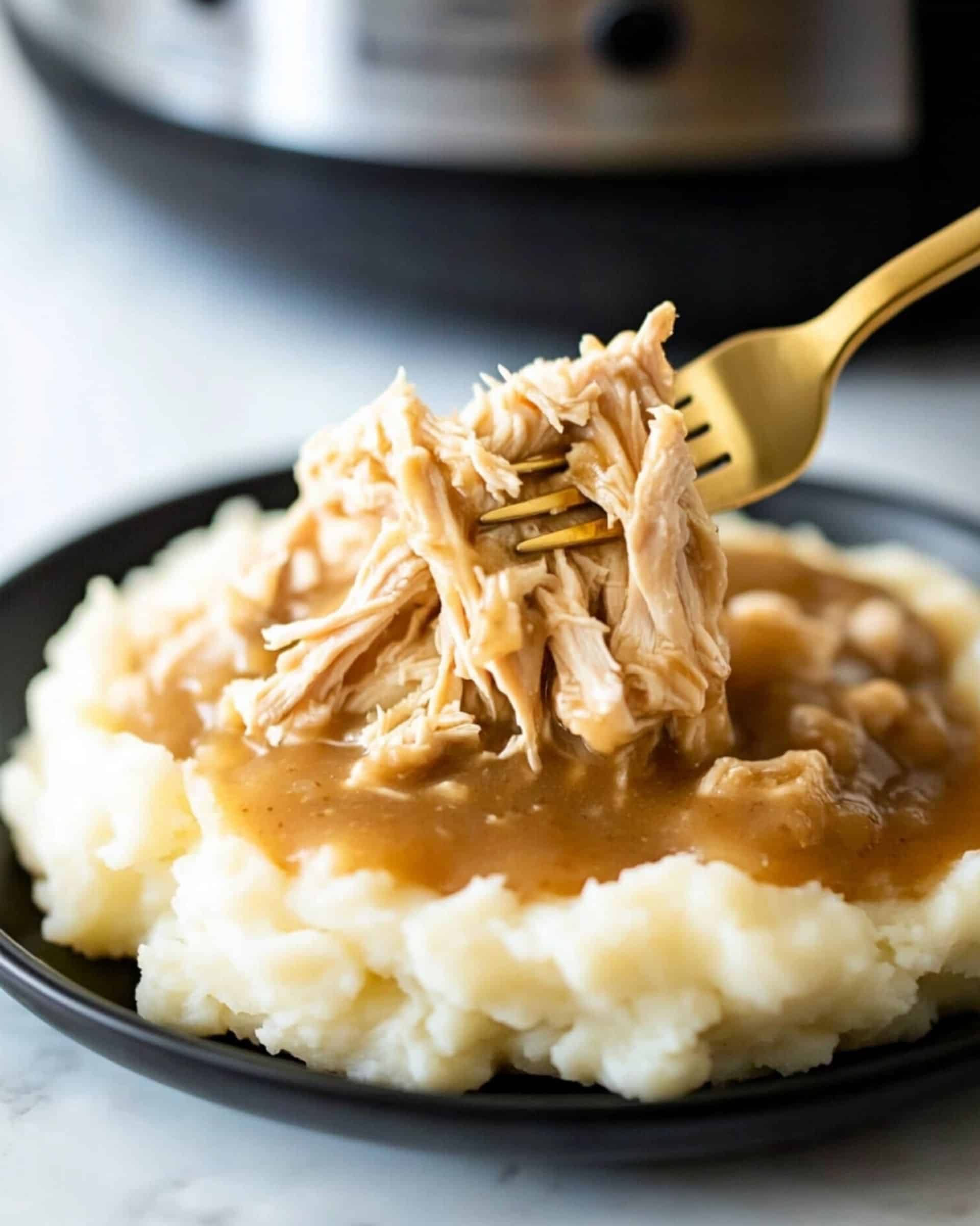 Crock Pot Chicken and Gravy Recipe