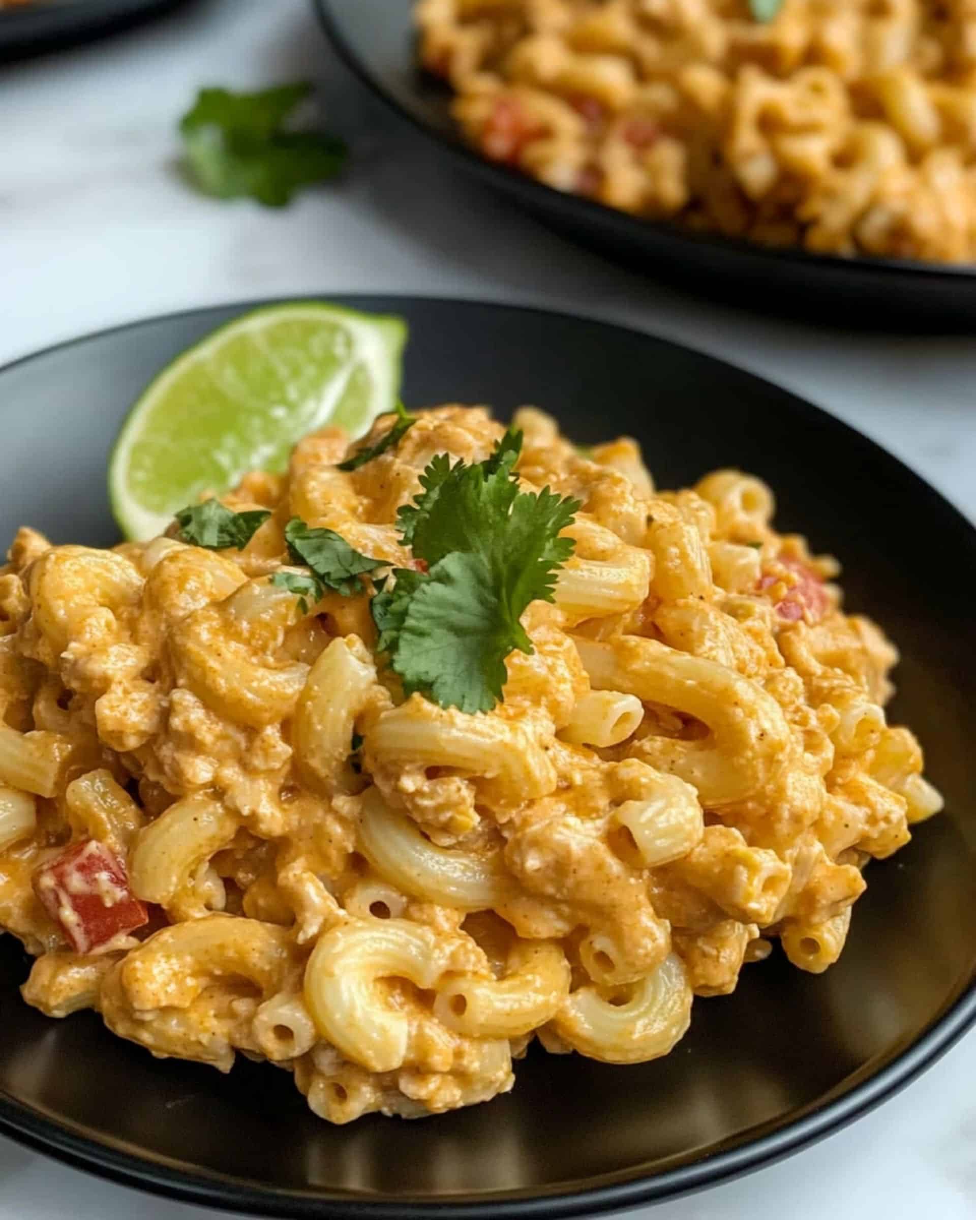 Crockpot Chicken Enchilada Pasta Recipe