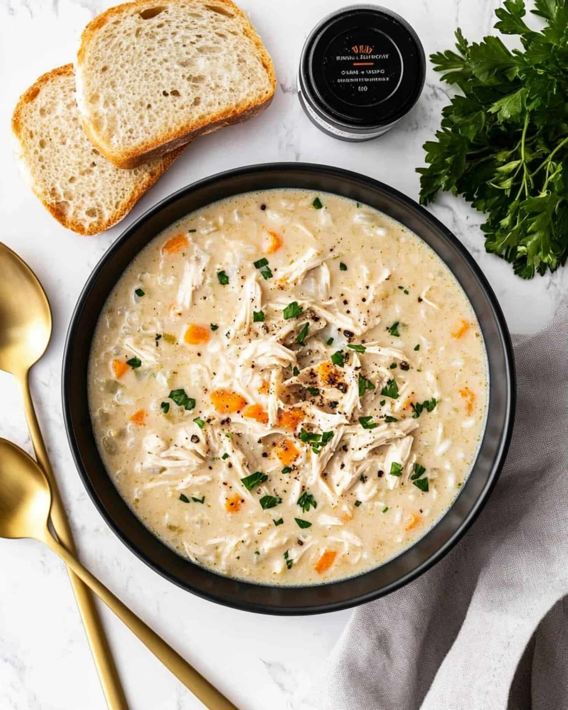 Crockpot Chicken Wild Rice Soup Recipe