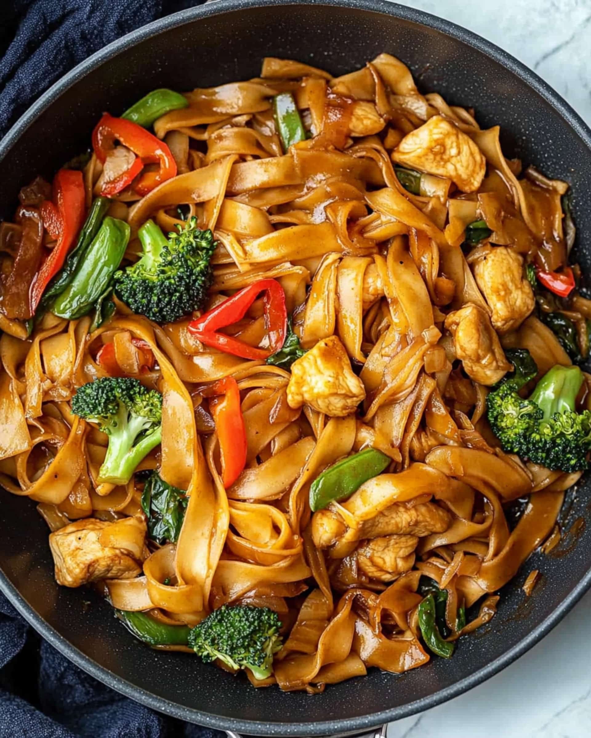 Drunken Noodles (Pad Kee Mao) Recipe