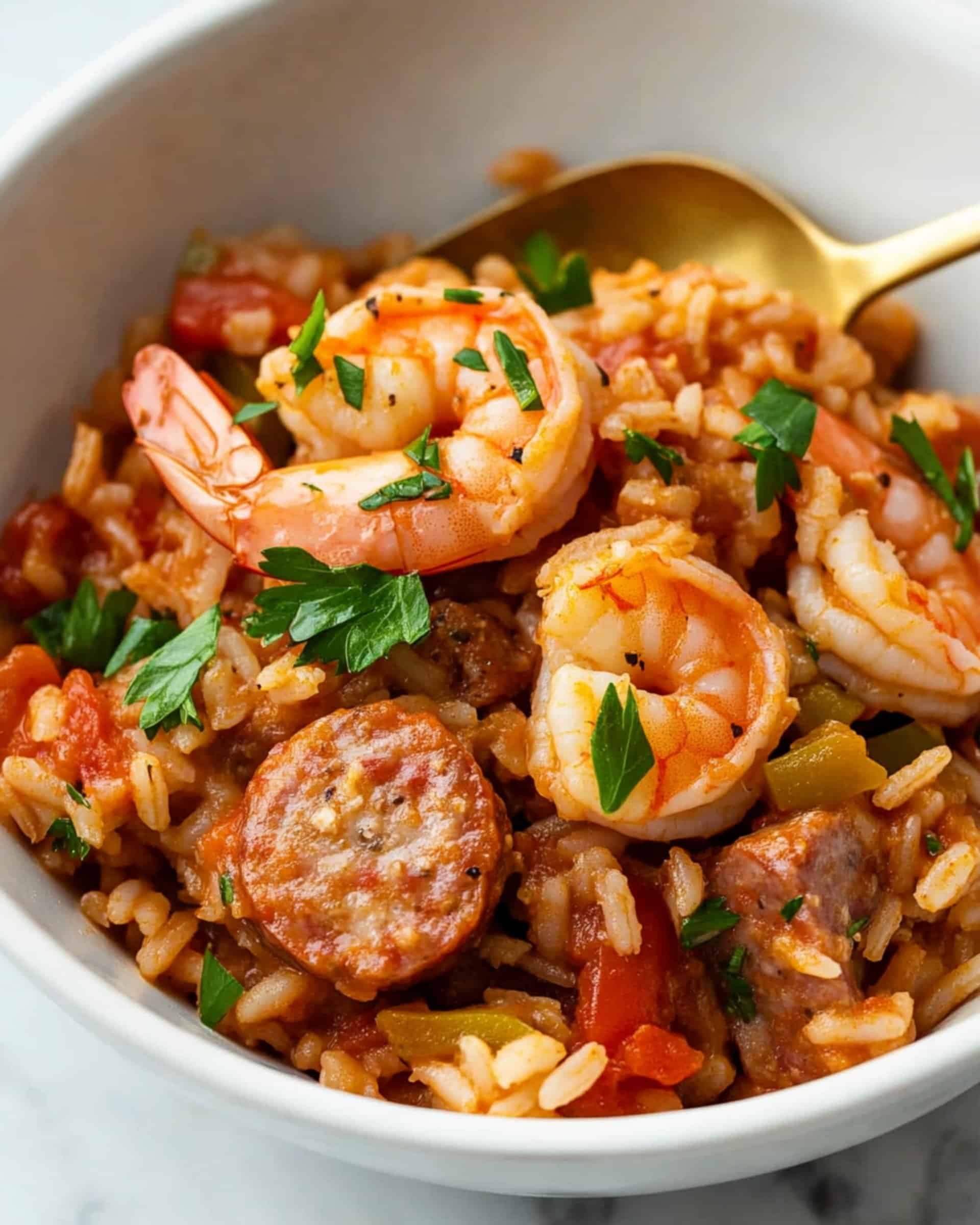 Easy Crockpot Jambalaya Recipe