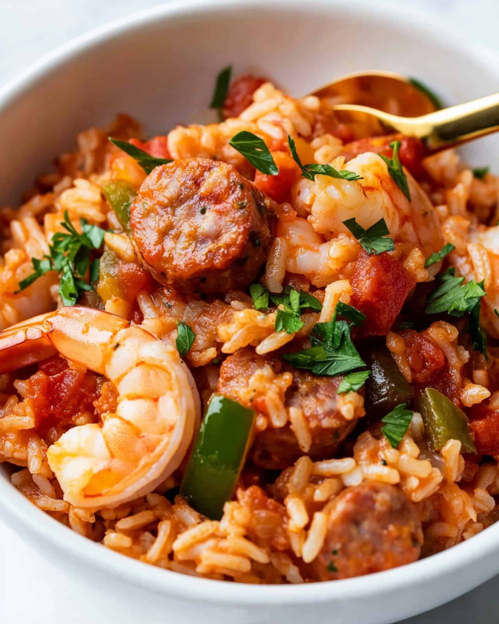 Easy Crockpot Jambalaya Recipe