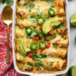 Easy Green Chicken Enchiladas Recipe