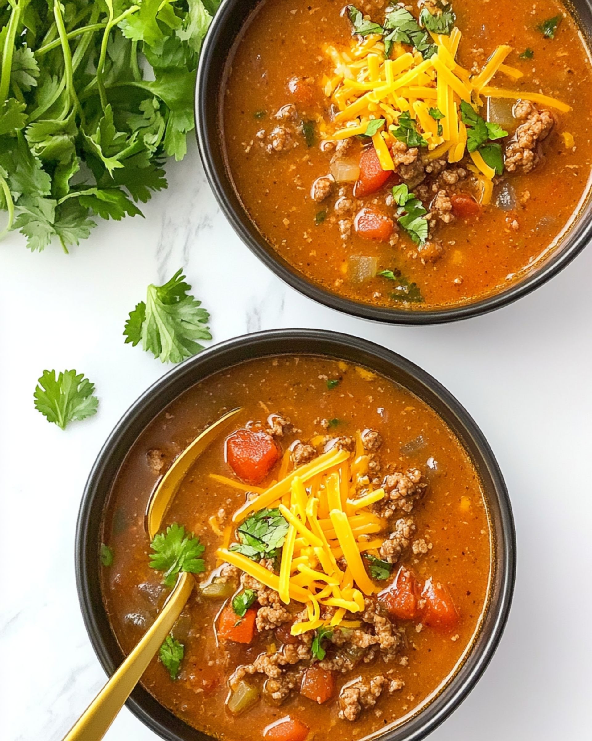 Easy Taco Soup Recipe (5 Ingredients!)