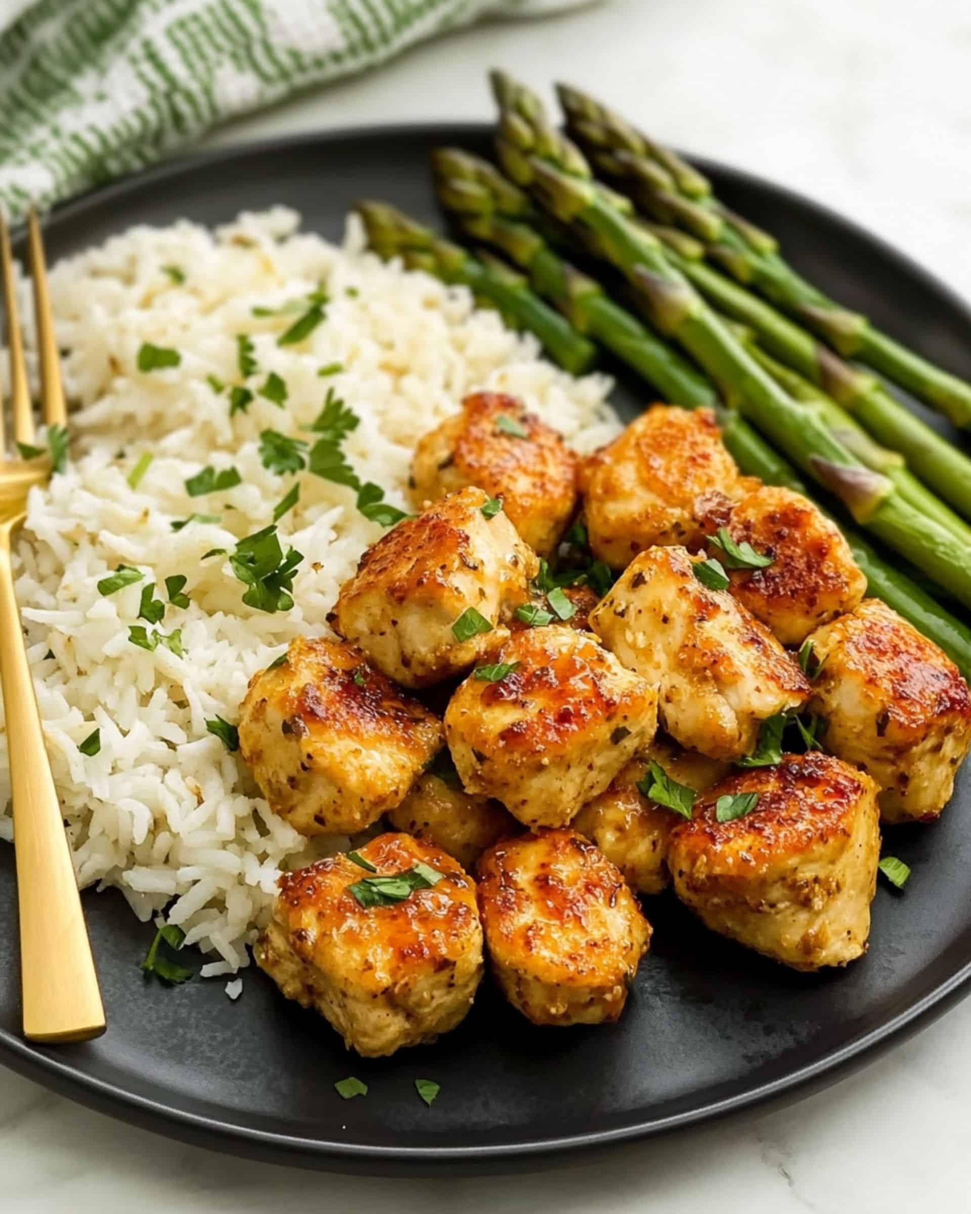 Garlic Butter Chicken Bites Recipe