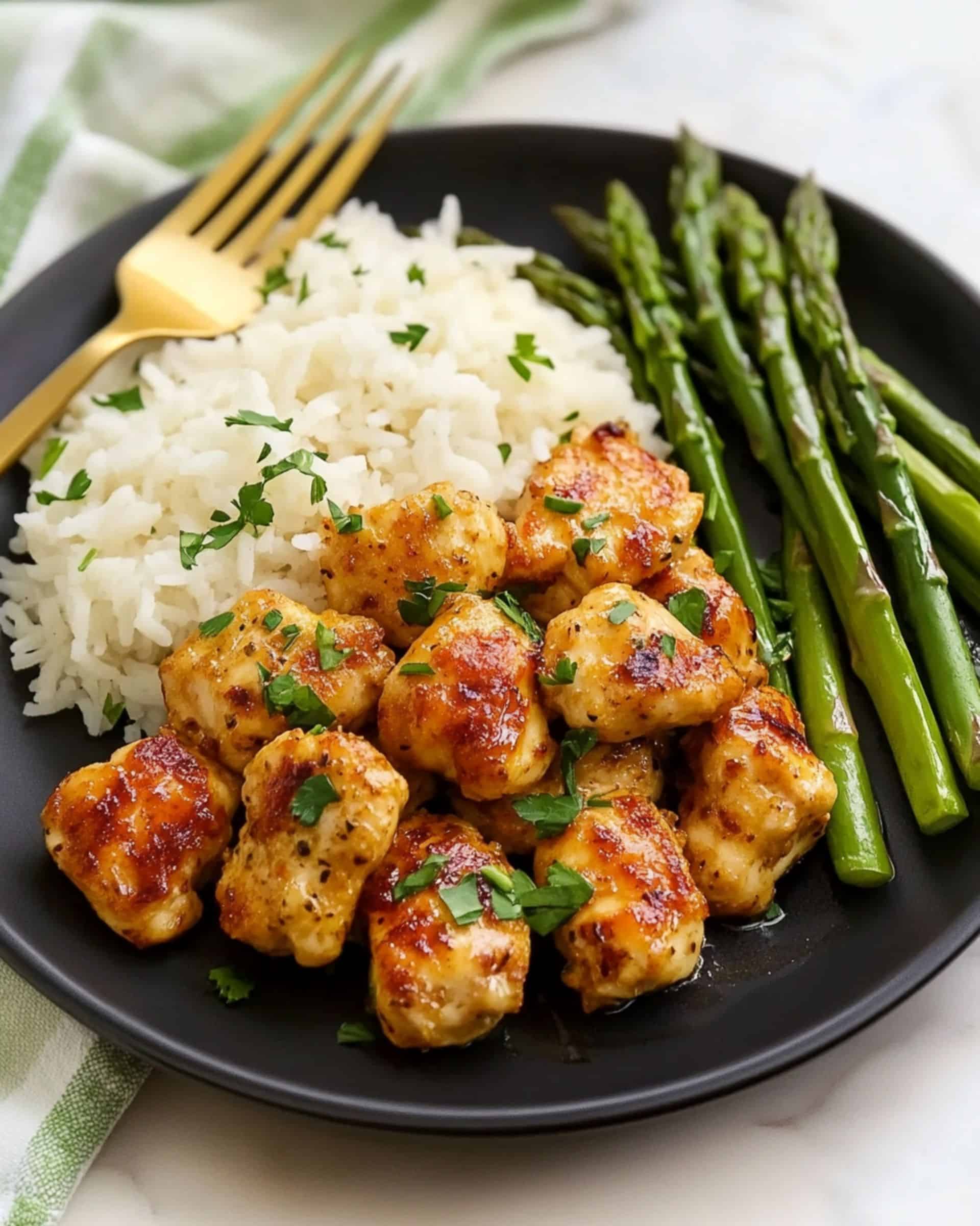 Garlic Butter Chicken Bites Recipe