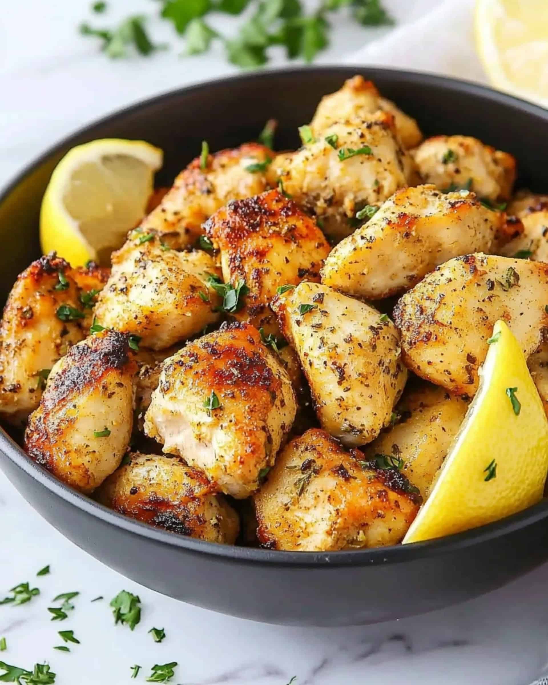 Garlic Parmesan Chicken Skewers Recipe