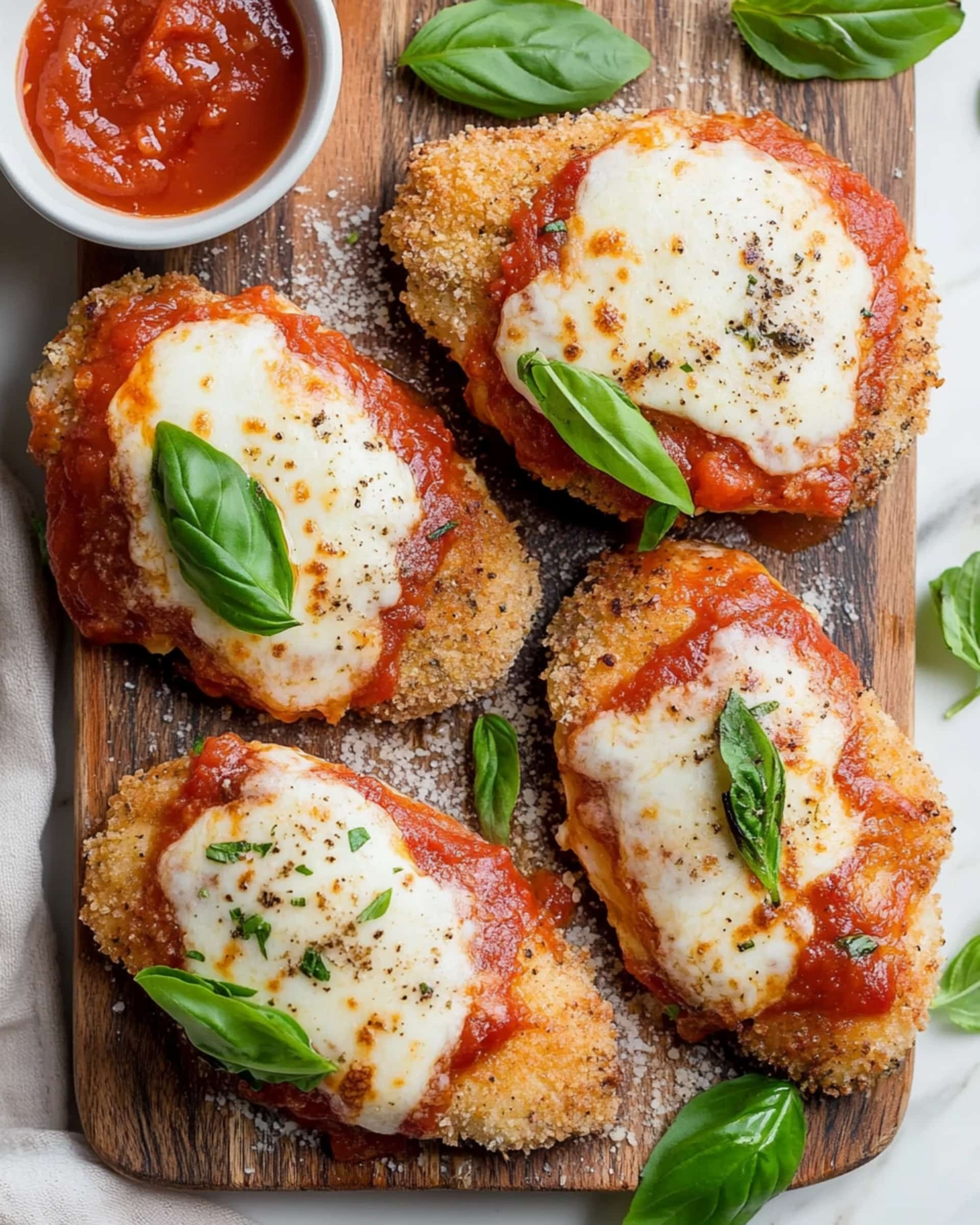 Healthy Baked Chicken Parmesan Recipe