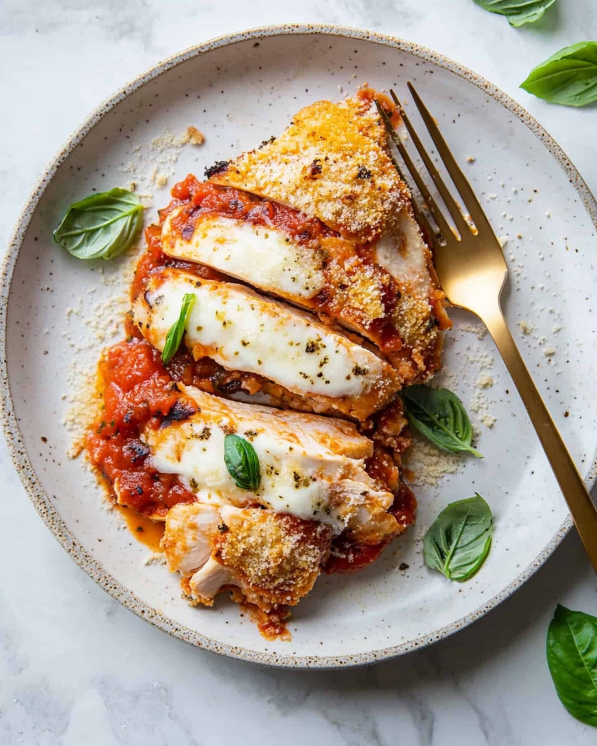 Healthy Baked Chicken Parmesan Recipe