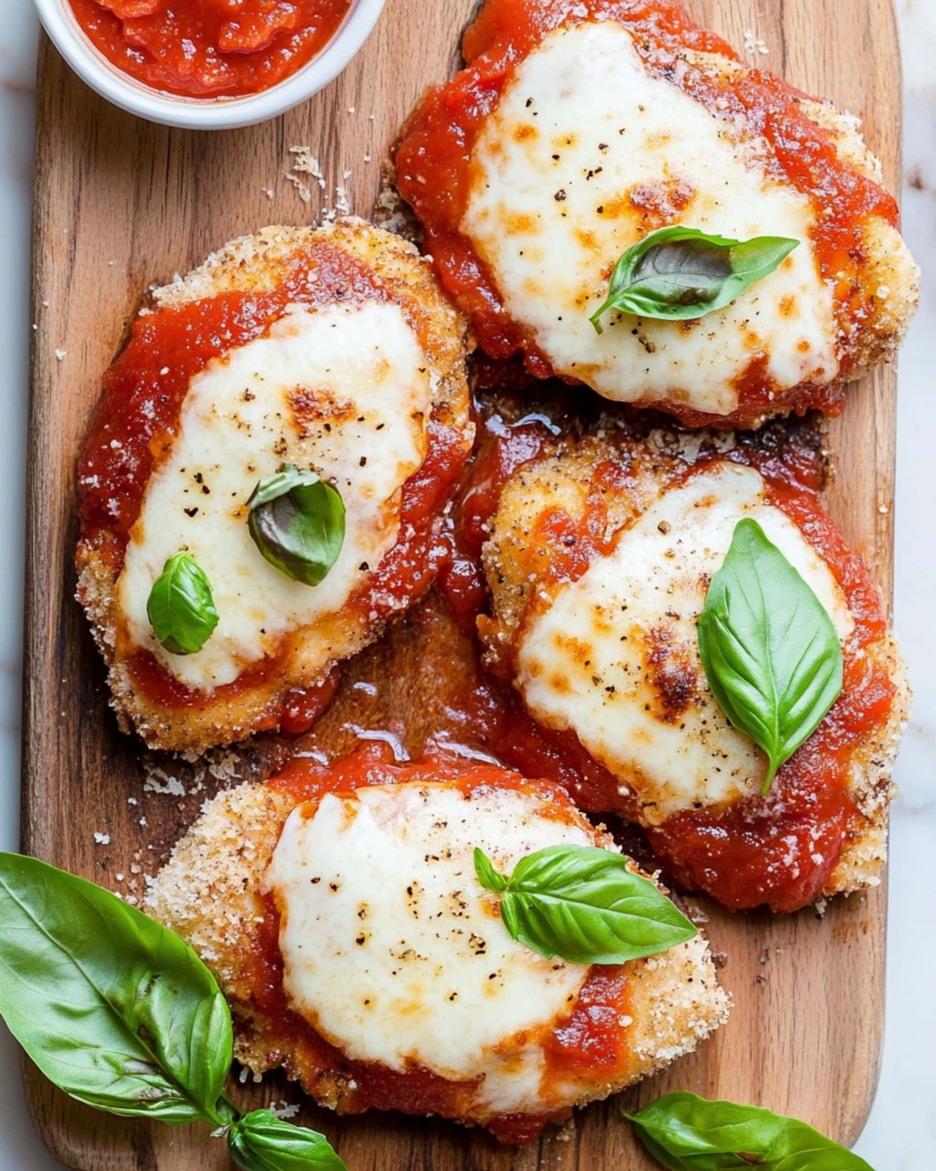 Healthy Baked Chicken Parmesan Recipe