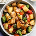 Healthy Pineapple Chicken Stir Fry Recipe