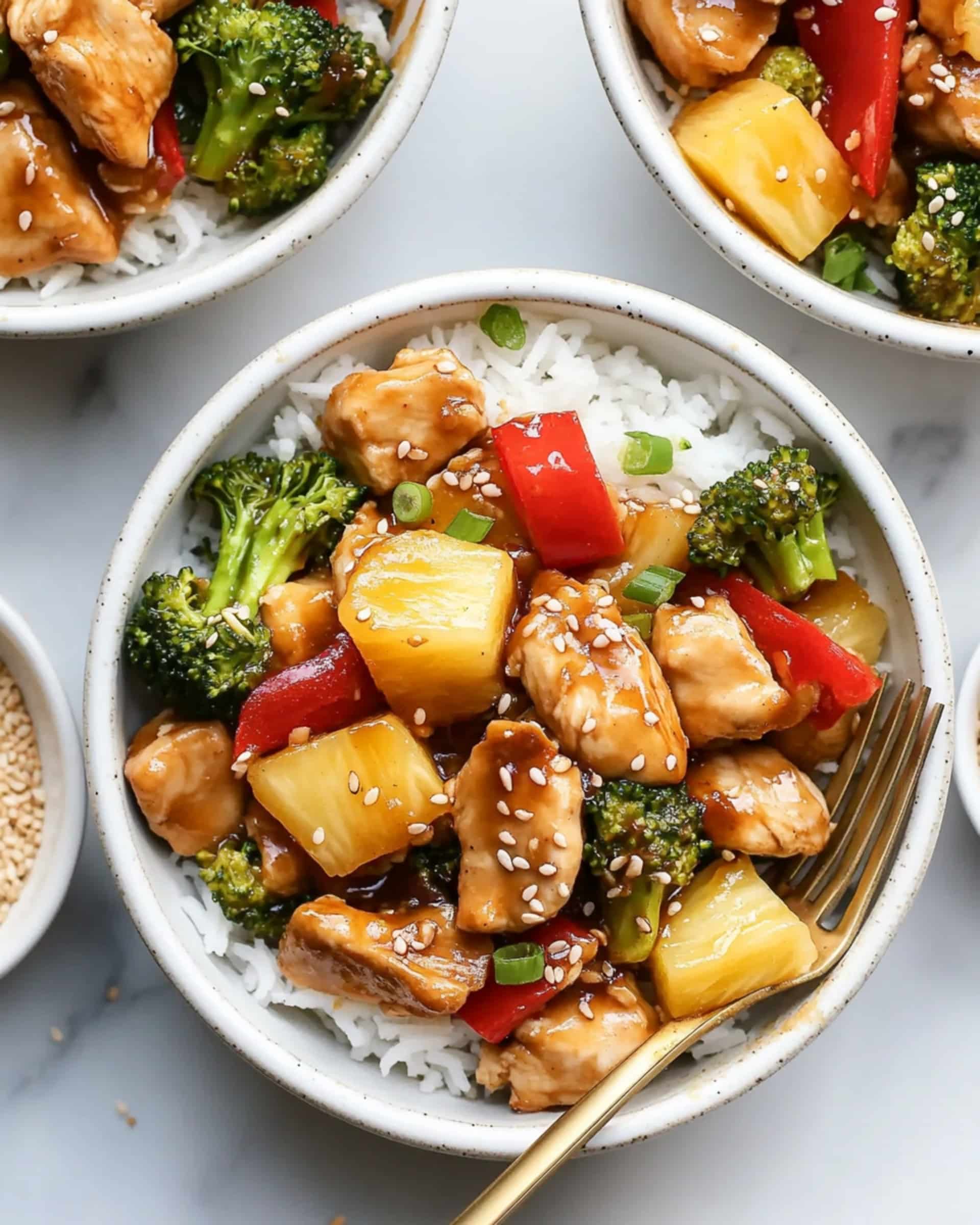 Healthy Pineapple Chicken Stir Fry Recipe