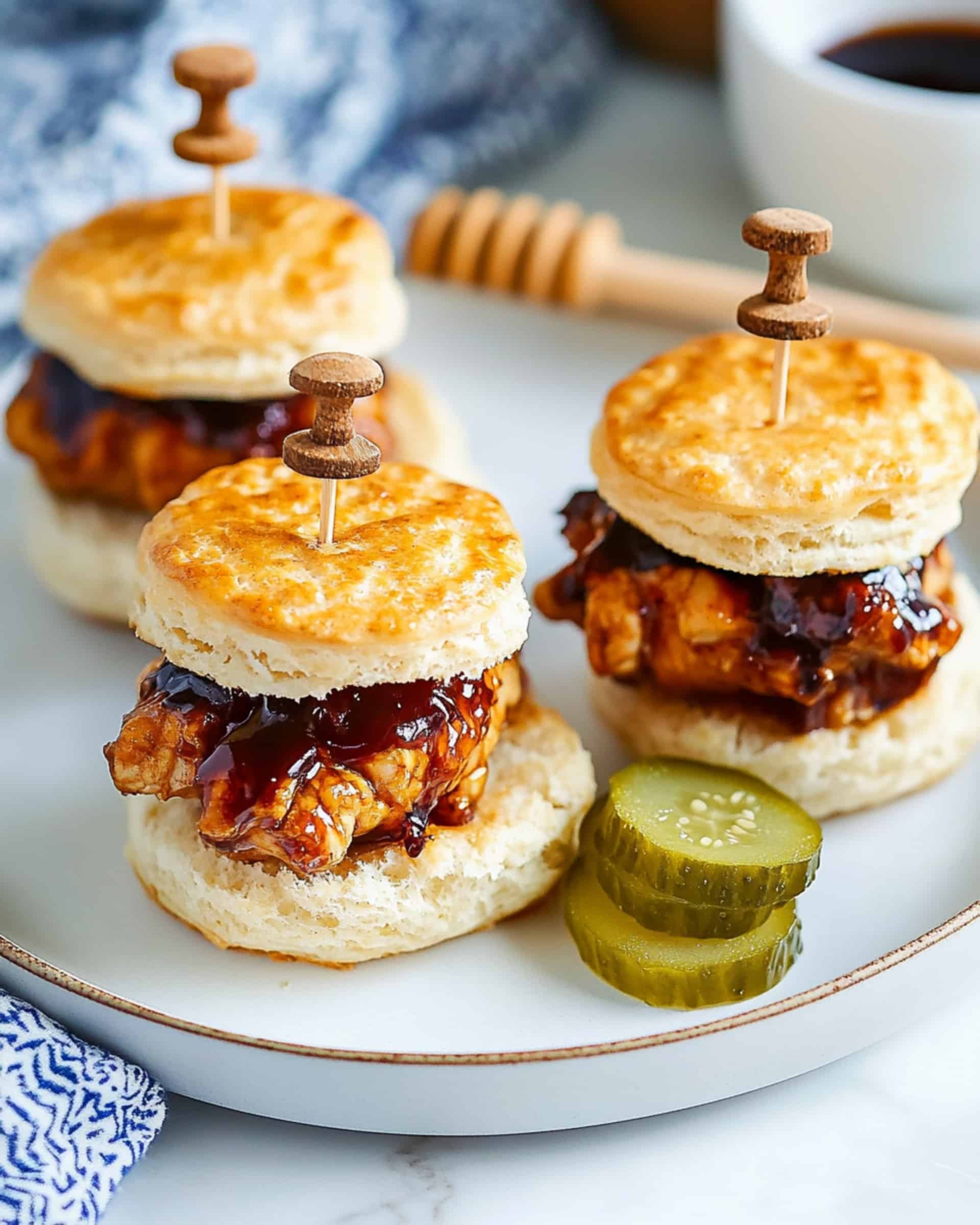 Hot Honey Chicken Biscuits Recipe