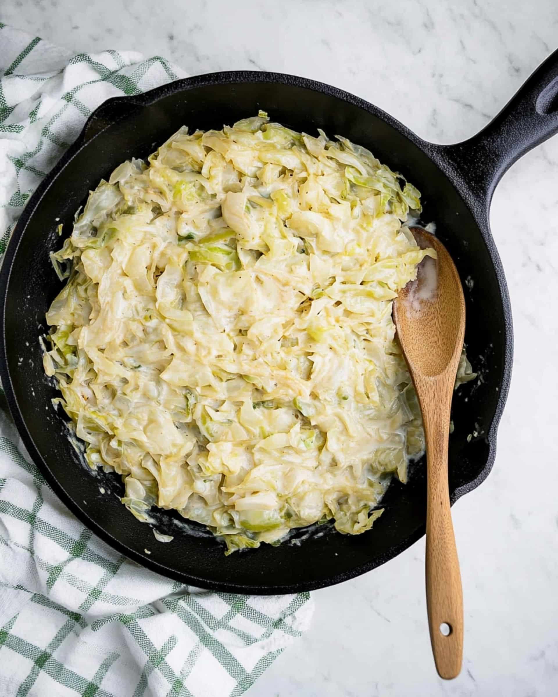 Hurry Up Skillet Cabbage Recipe