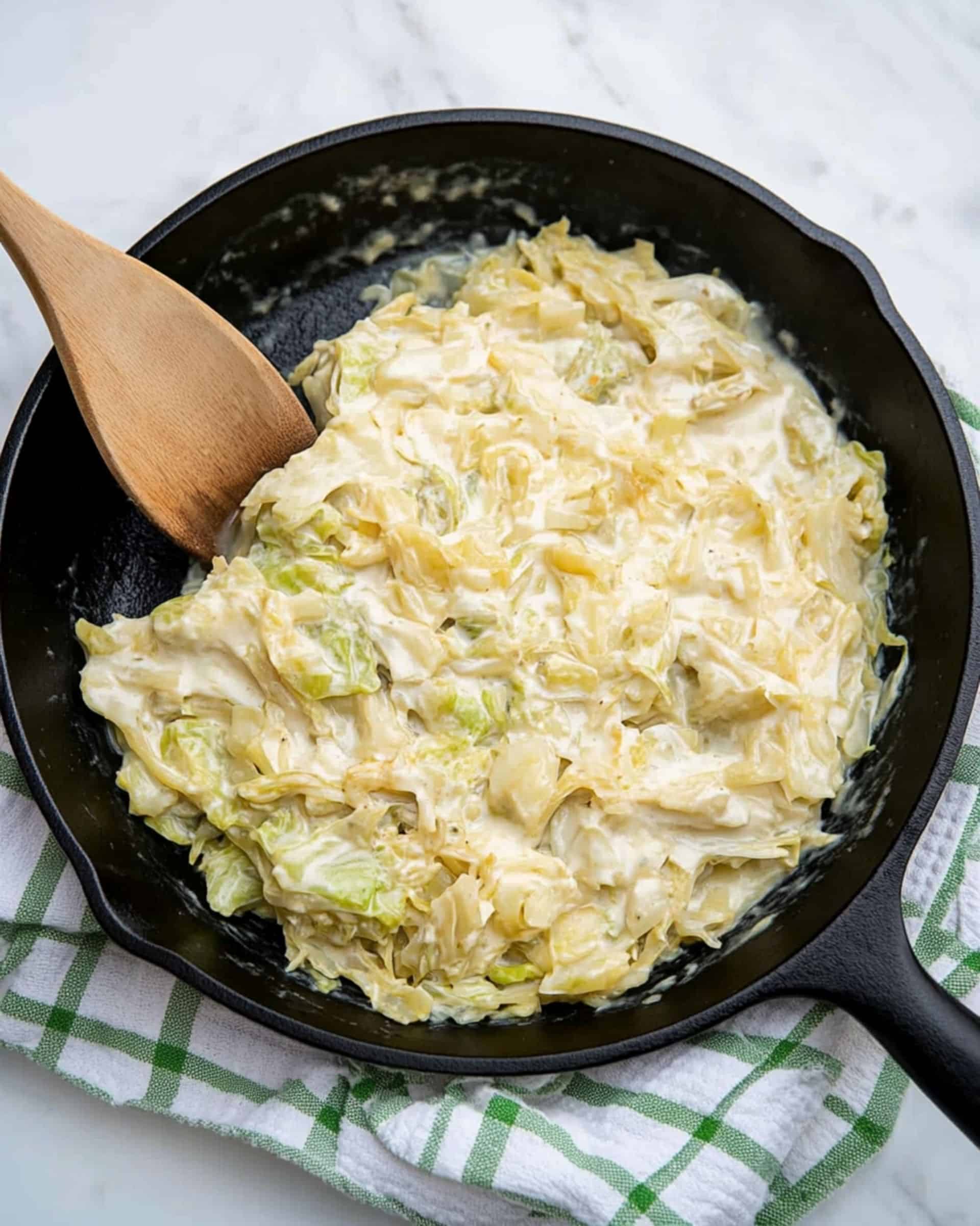 Hurry Up Skillet Cabbage Recipe