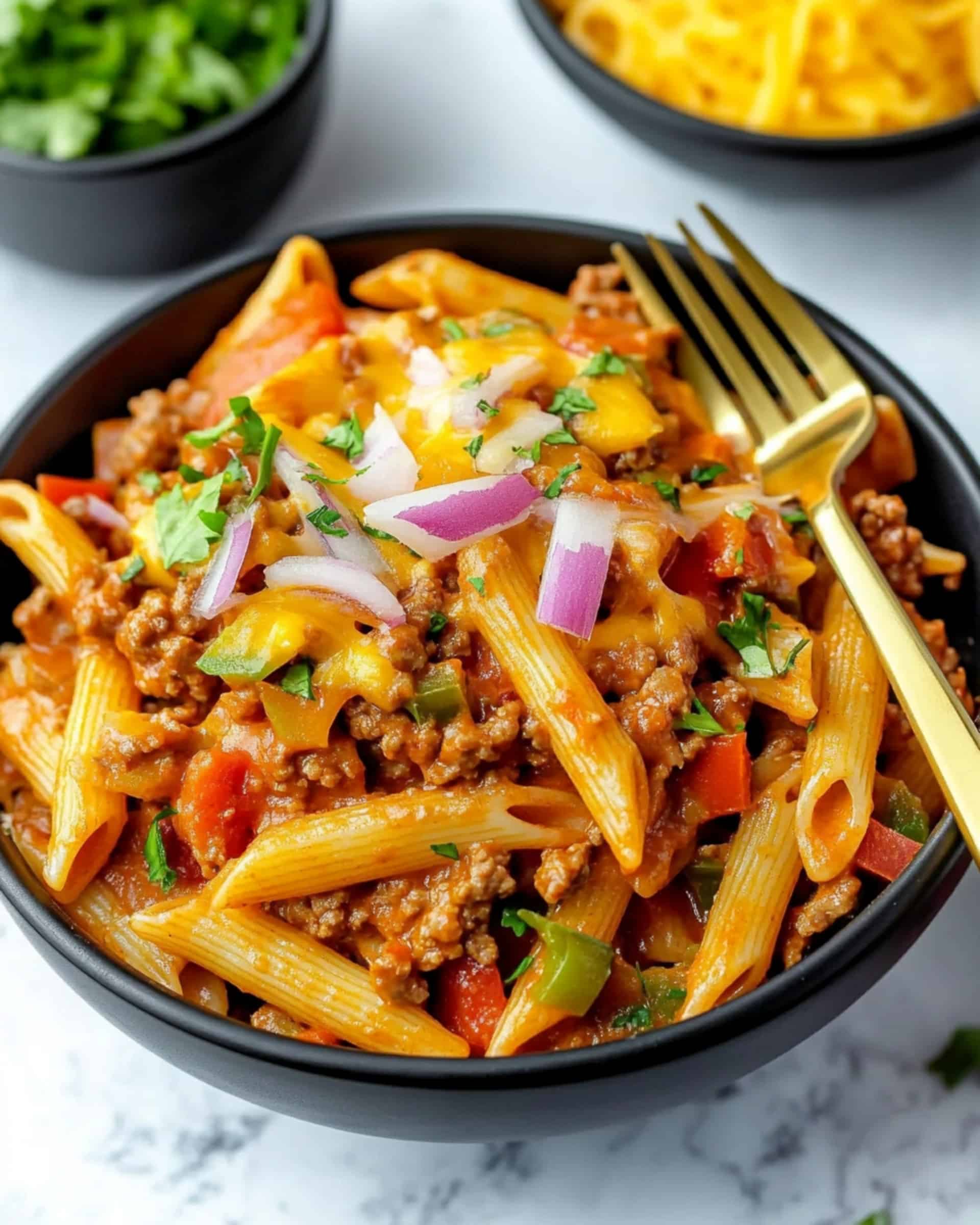 Instant Pot Enchilada Pasta (with Stovetop Instructions) Recipe