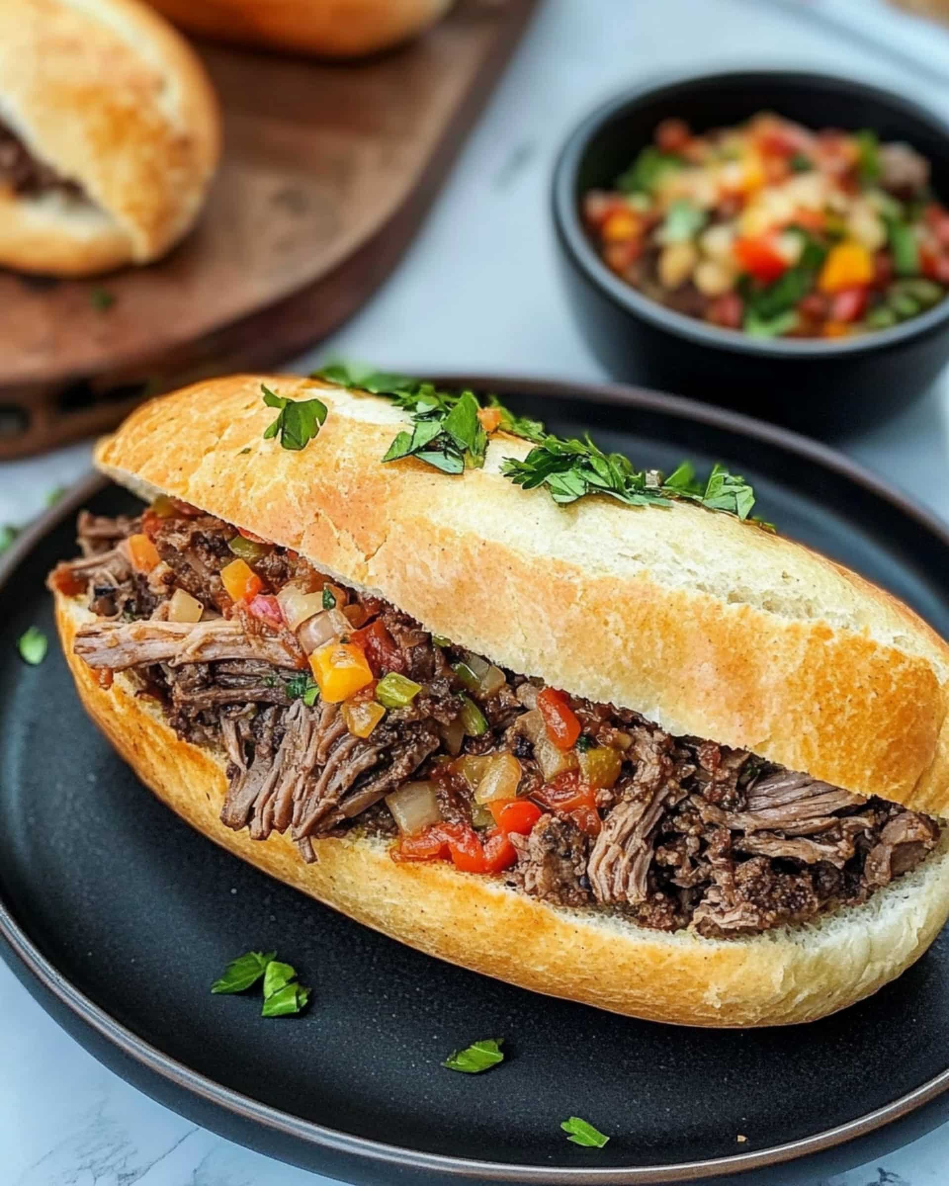 Italian Beef Sandwich (Instant Pot) Recipe