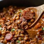 Kielbasa Cowboy Beans Recipe