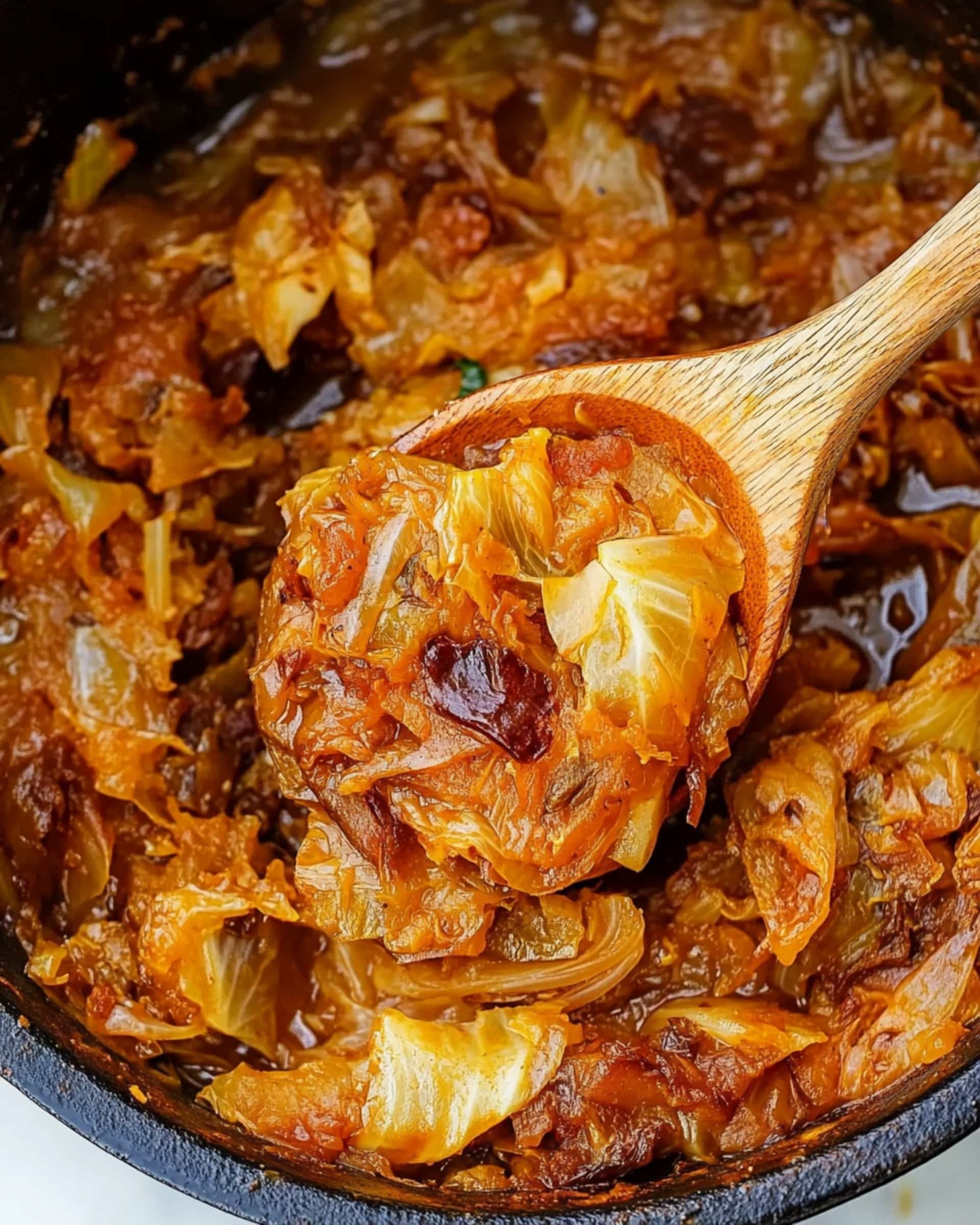 Mom's Braised Cabbage Recipe