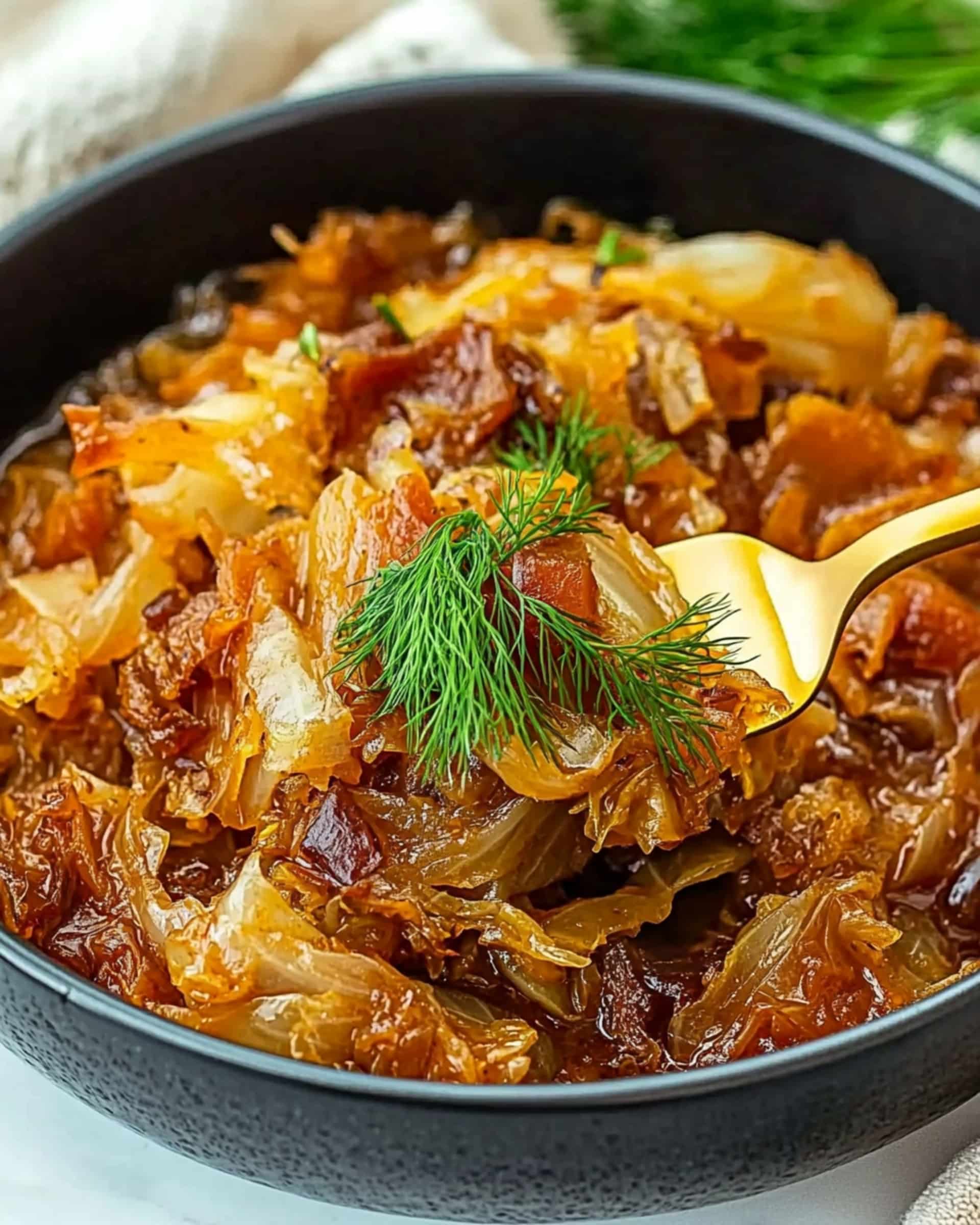 Mom's Braised Cabbage Recipe