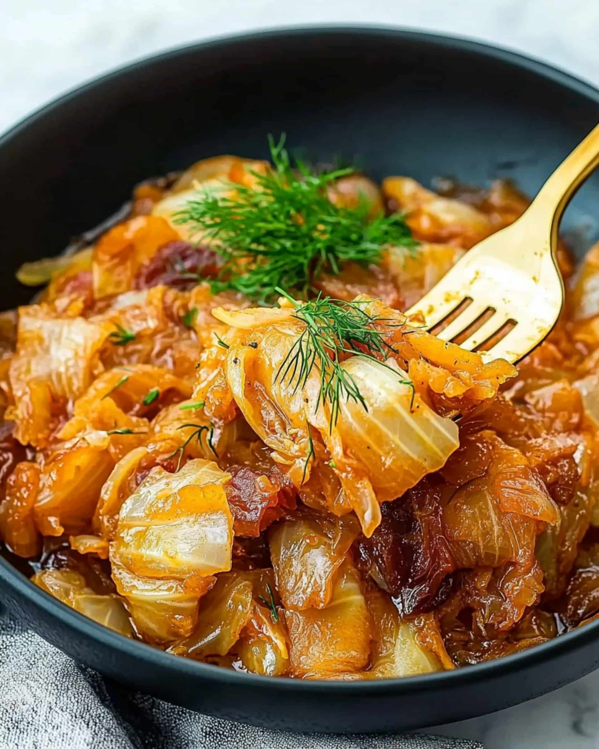 Mom's Braised Cabbage Recipe