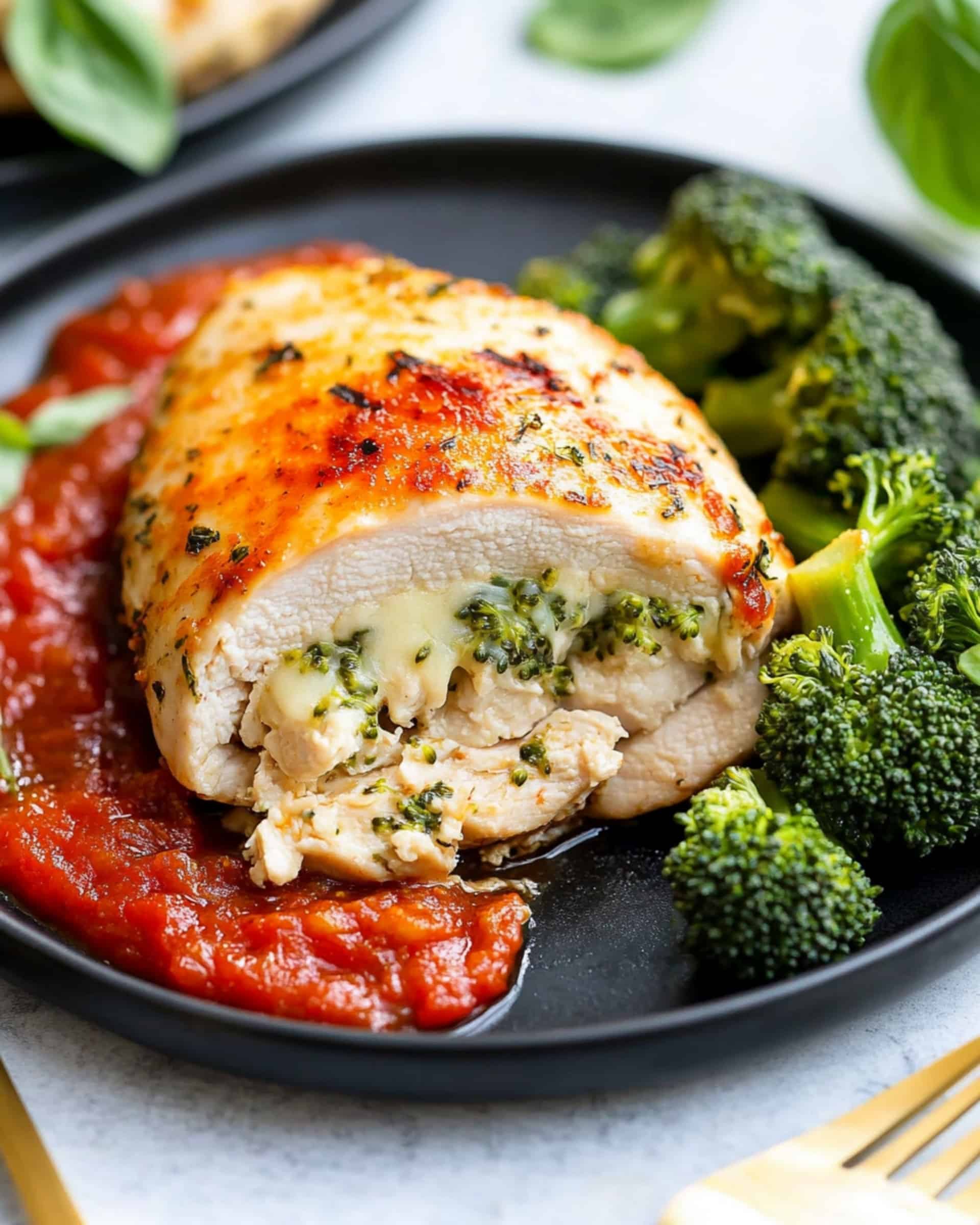 Mozzarella Stuffed Chicken Breast Recipe