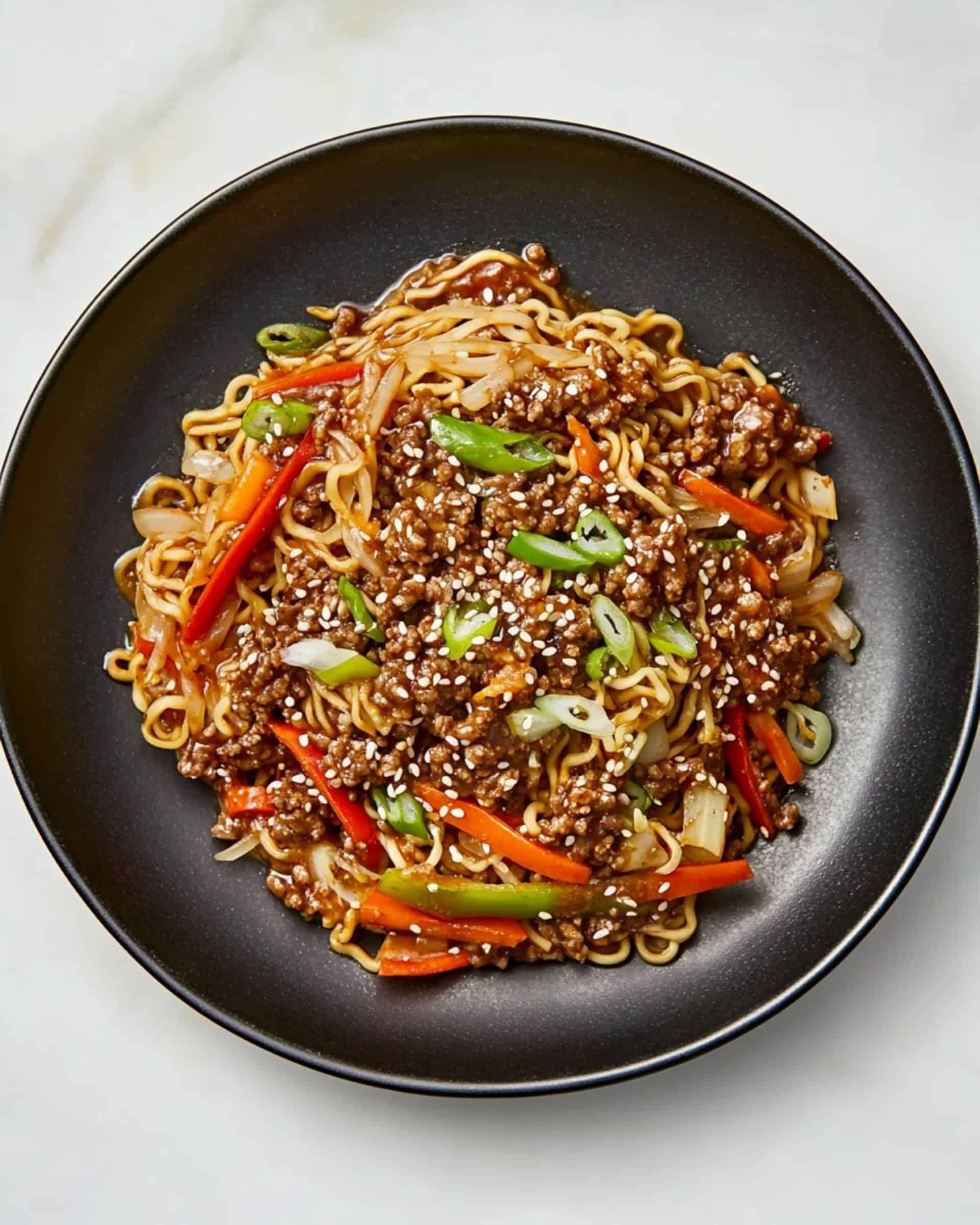 One-Pot Beef Ramen Noodles Recipe