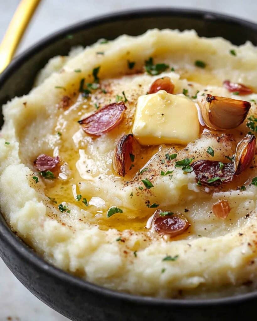 Roasted Garlic Mashed Potatoes Recipe