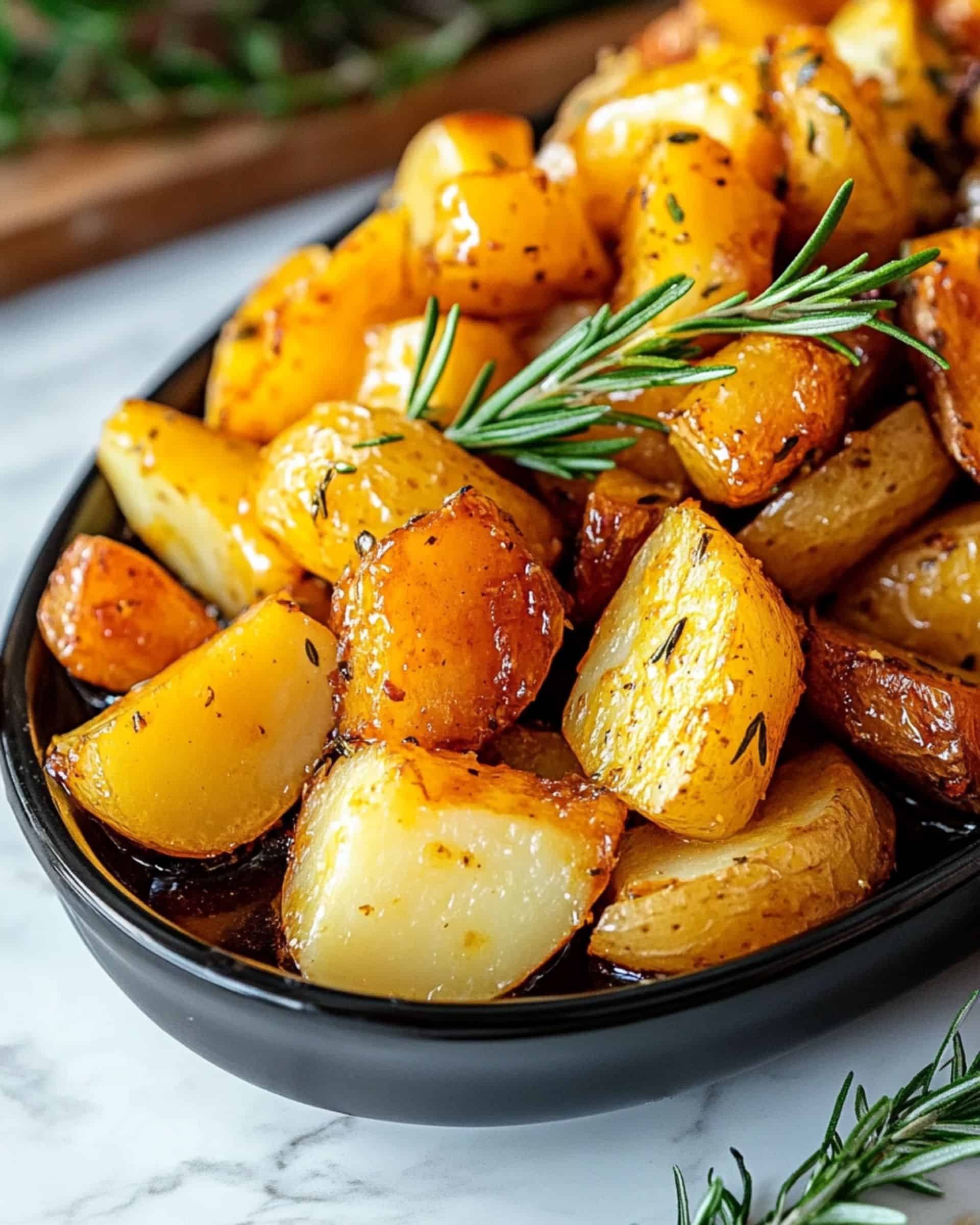 Roasted Root Vegetables with Burnt Honey Recipe