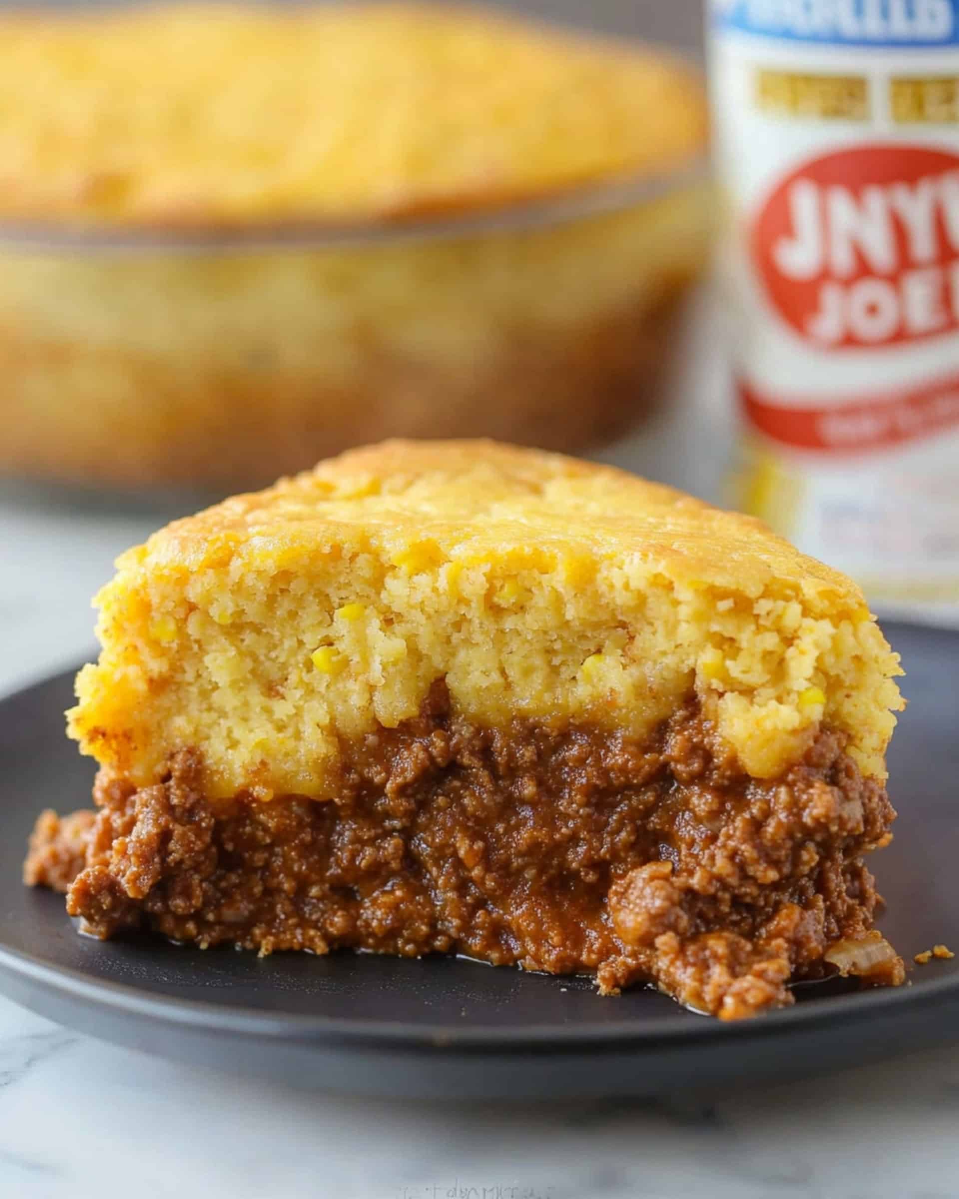 Sloppy Joe Cornbread Casserole Recipe