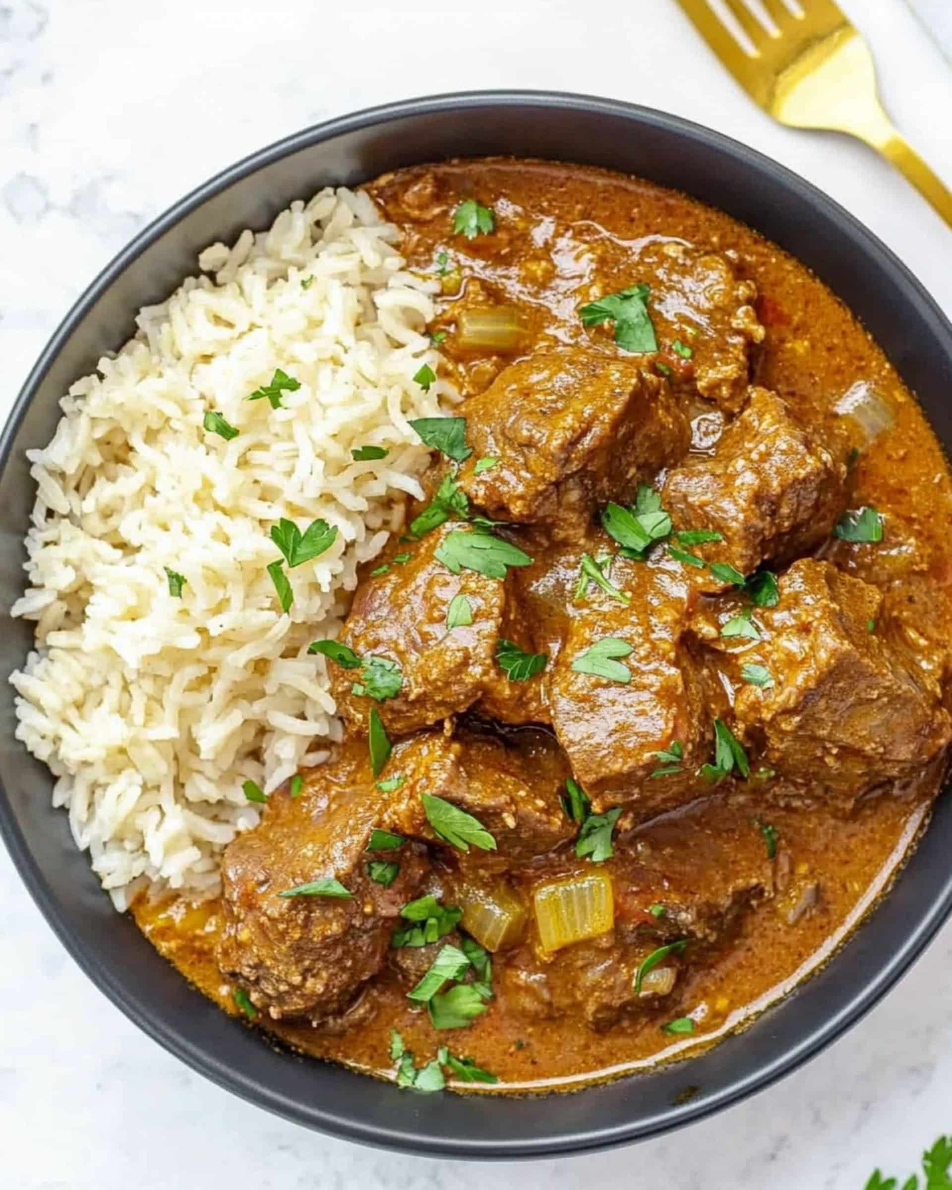 Slow Cooker Beef Madras Recipe