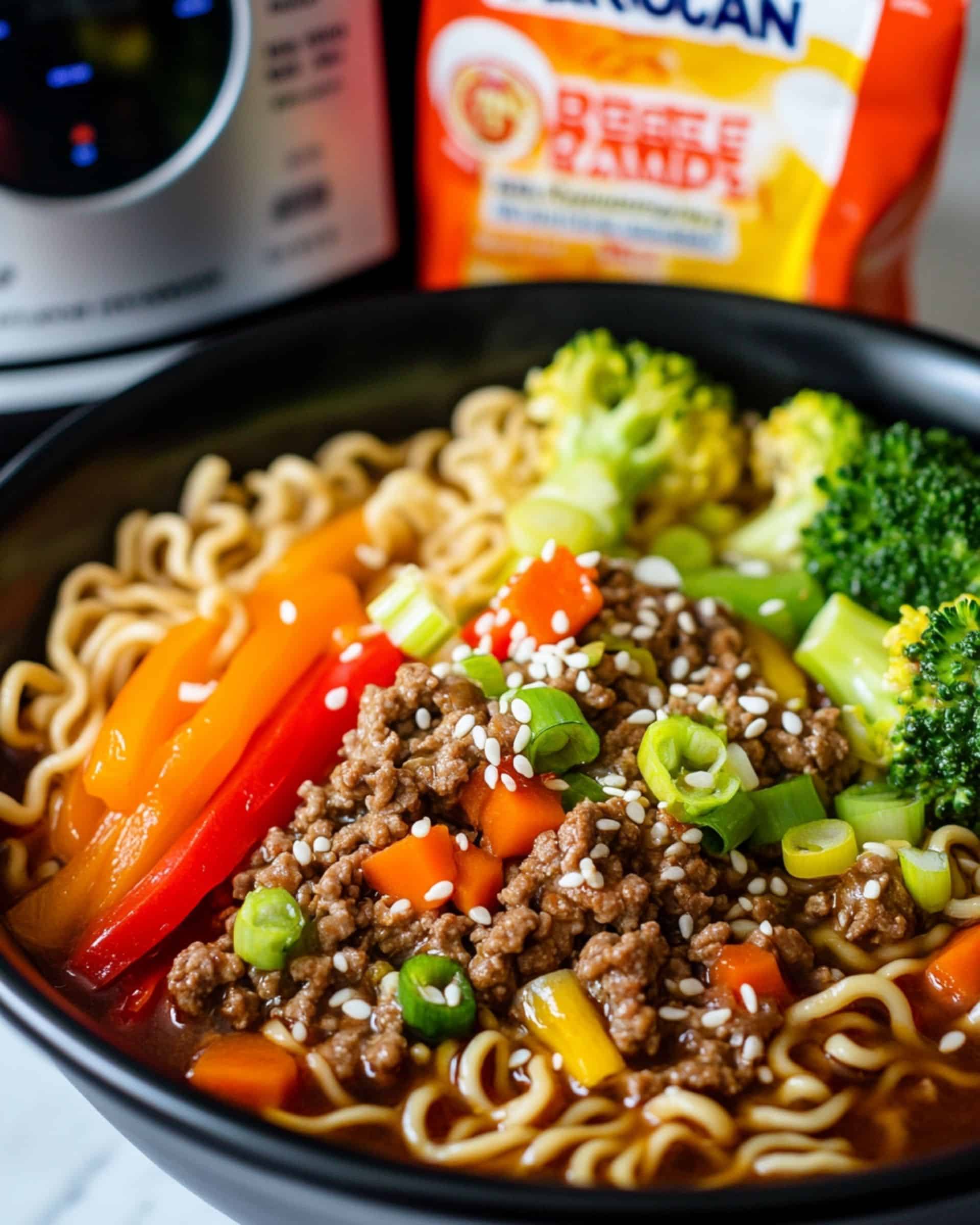 Slow Cooker Beef Ramen Recipe