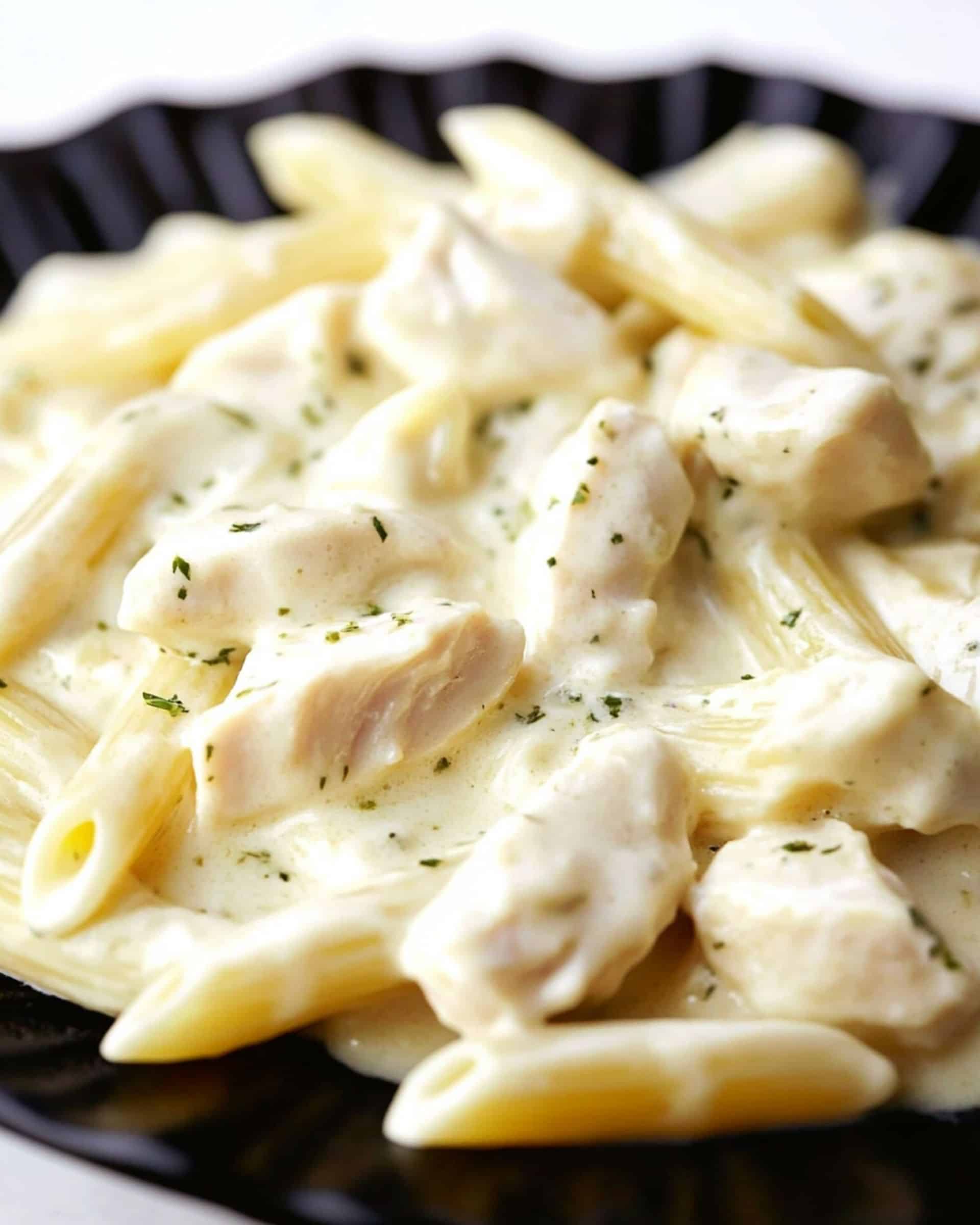 Slow Cooker Creamy Chicken and Penne Recipe