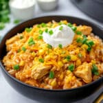 Slow Cooker Fiesta Chicken and Rice Recipe