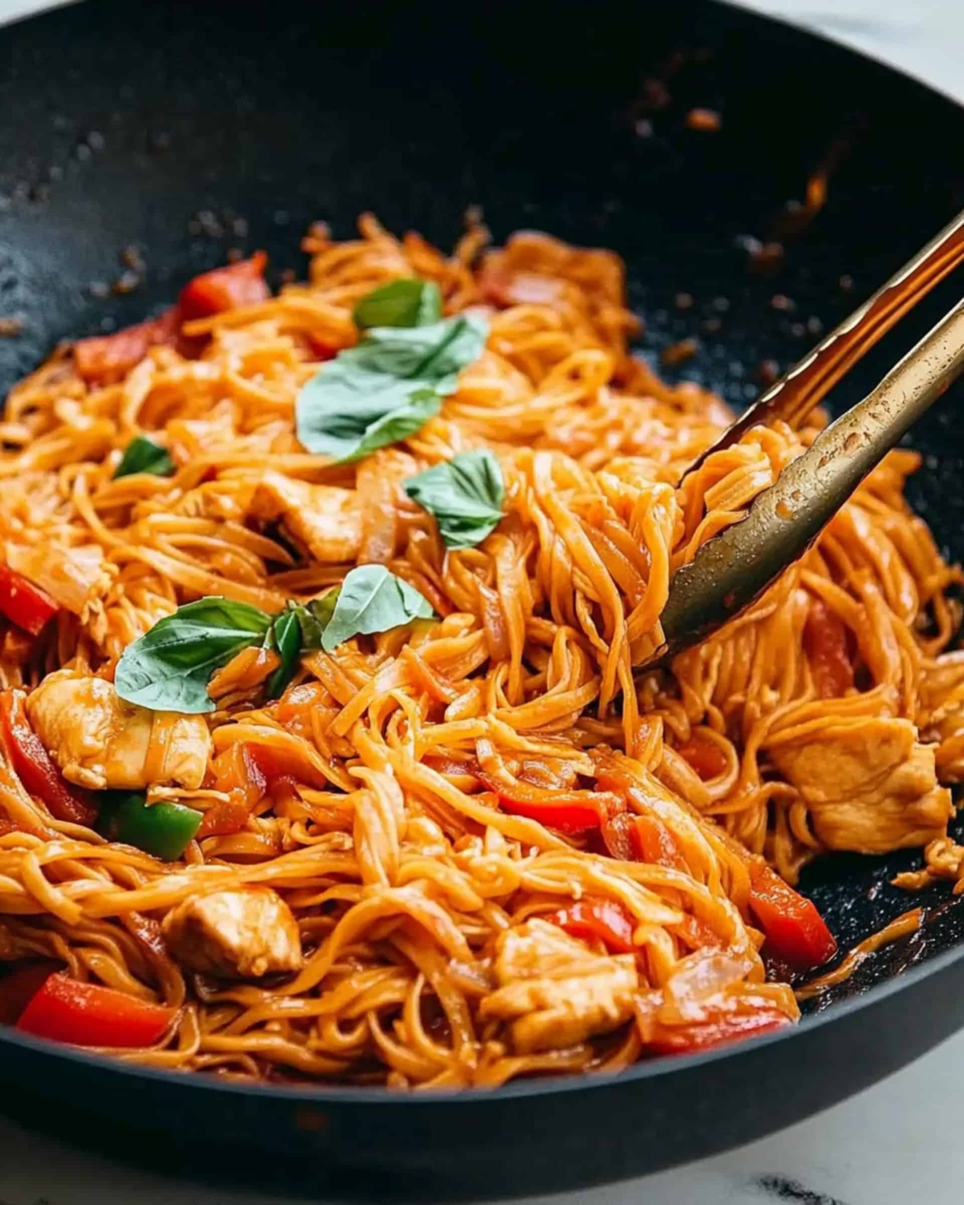 Spicy Peanut Noodles Recipe