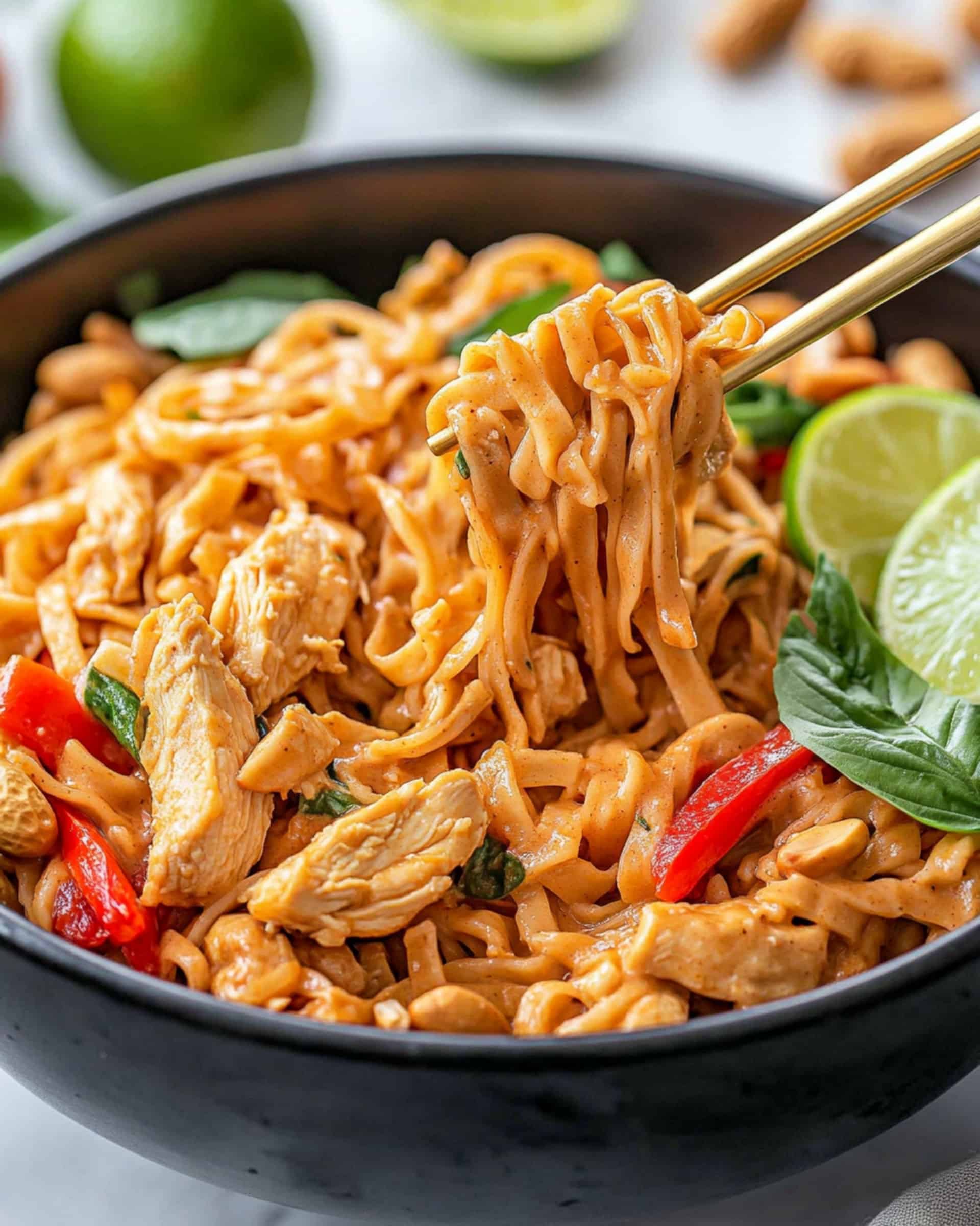 Spicy Peanut Noodles Recipe